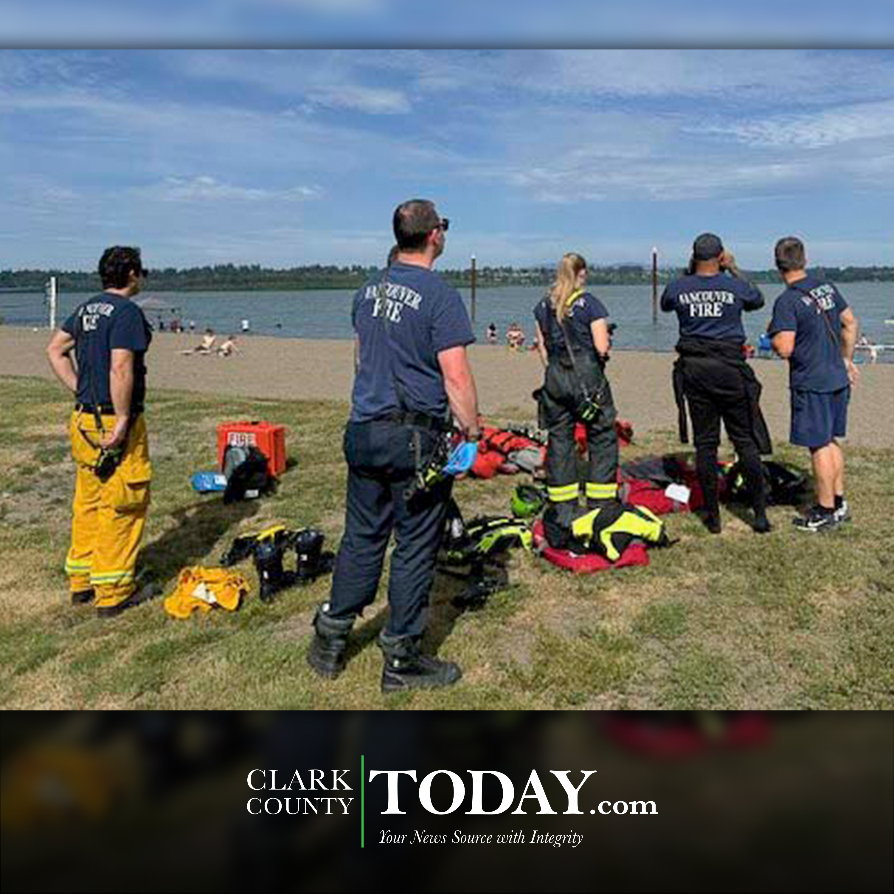 First responders rescue distressed kayaker from Vancouver Lake