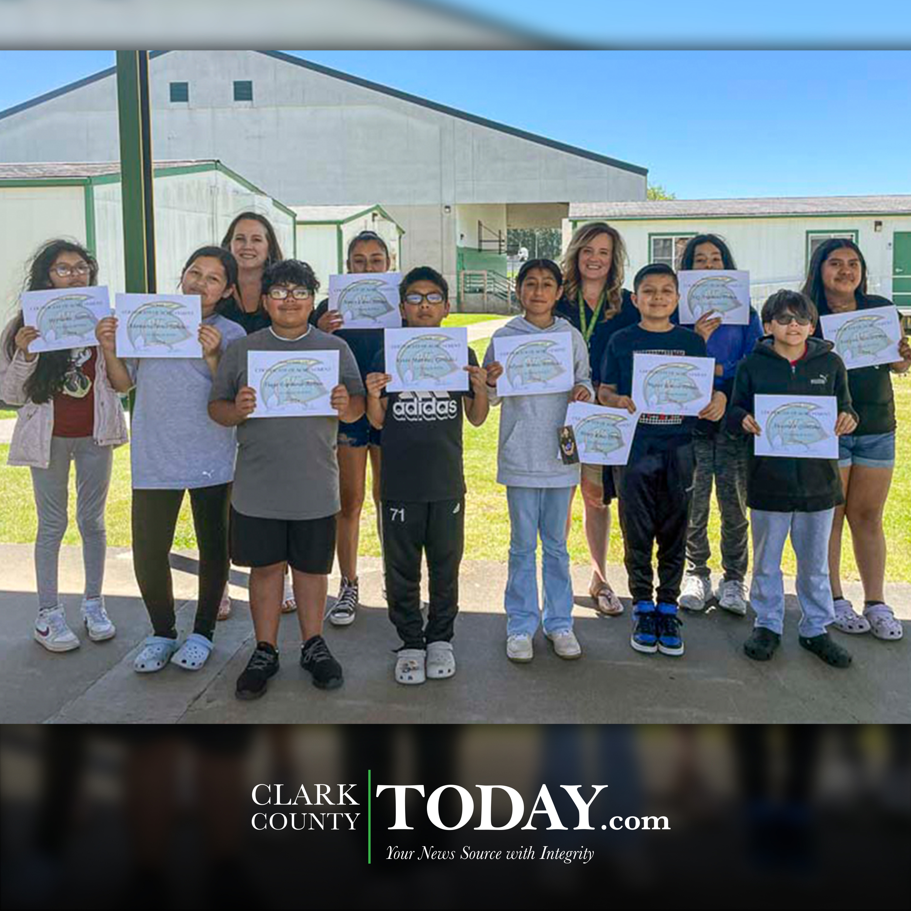 Woodland Middle School triumphs in Multi Language Learning