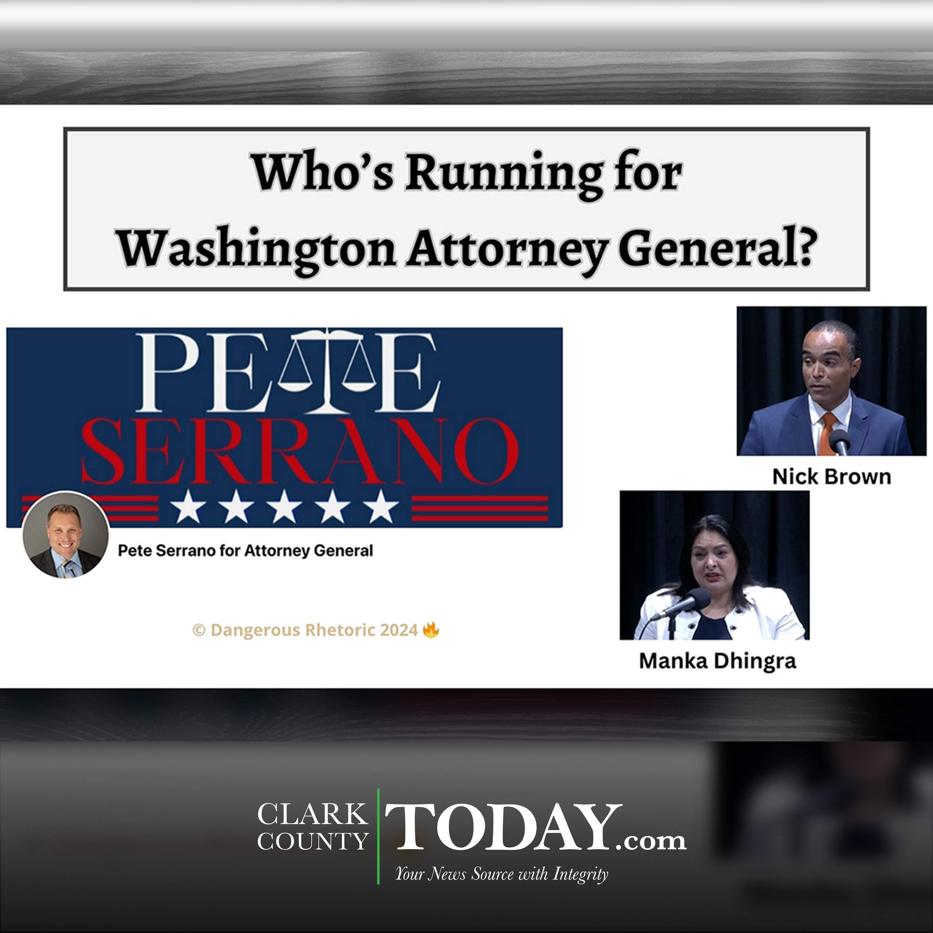 Opinion: Who’s running for Washington attorney general?