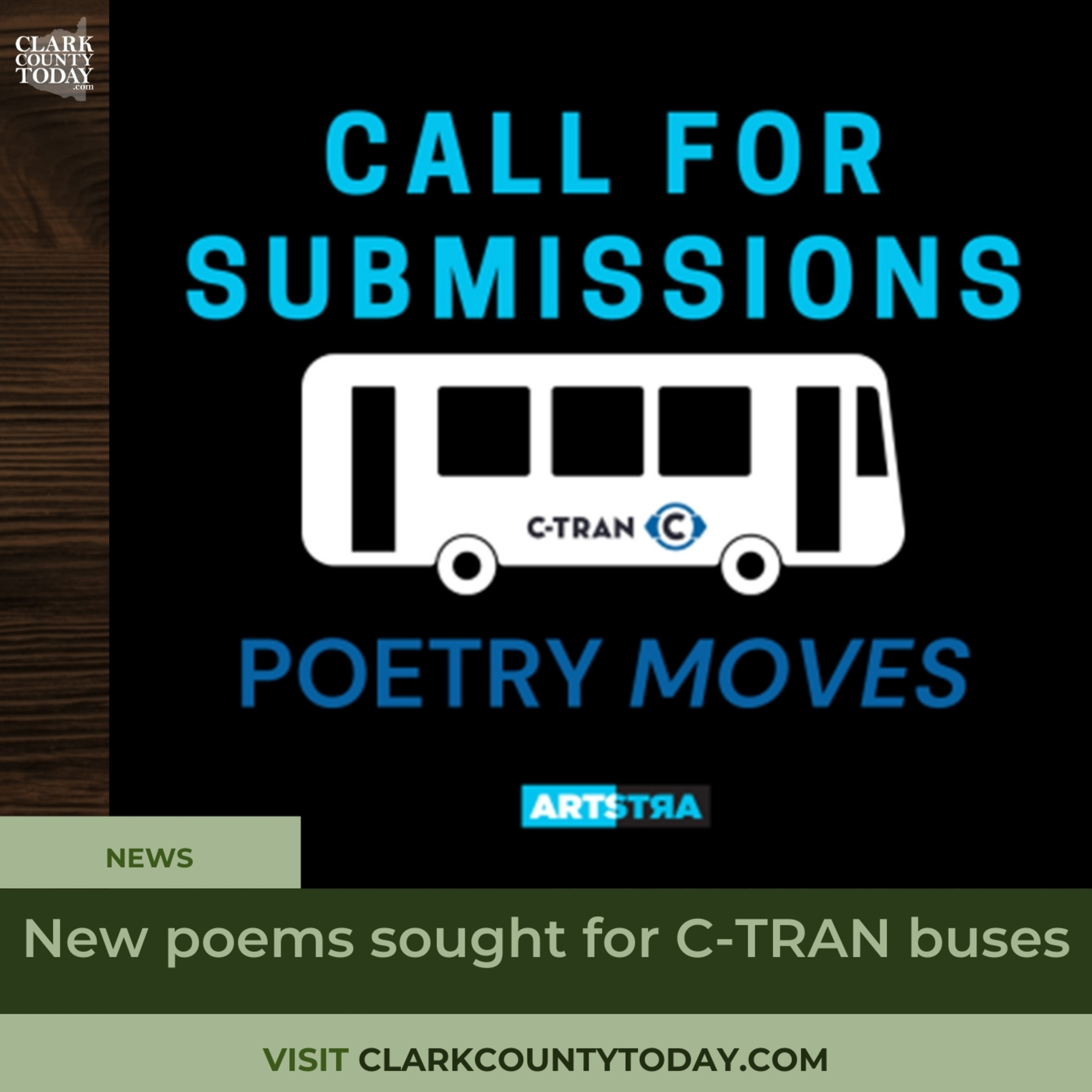 New poems sought for C-TRAN buses