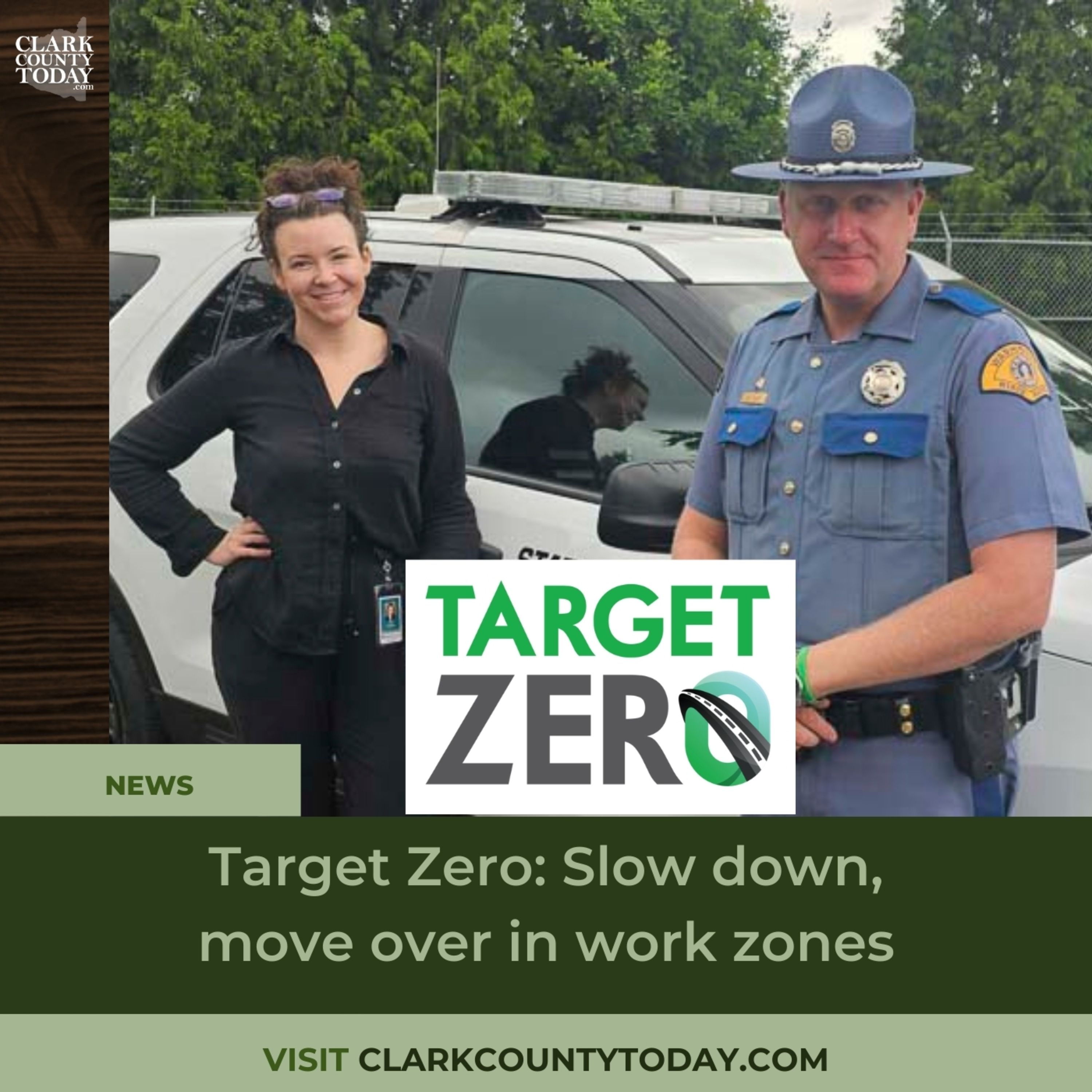 Target Zero: Slow down, move over in work zones