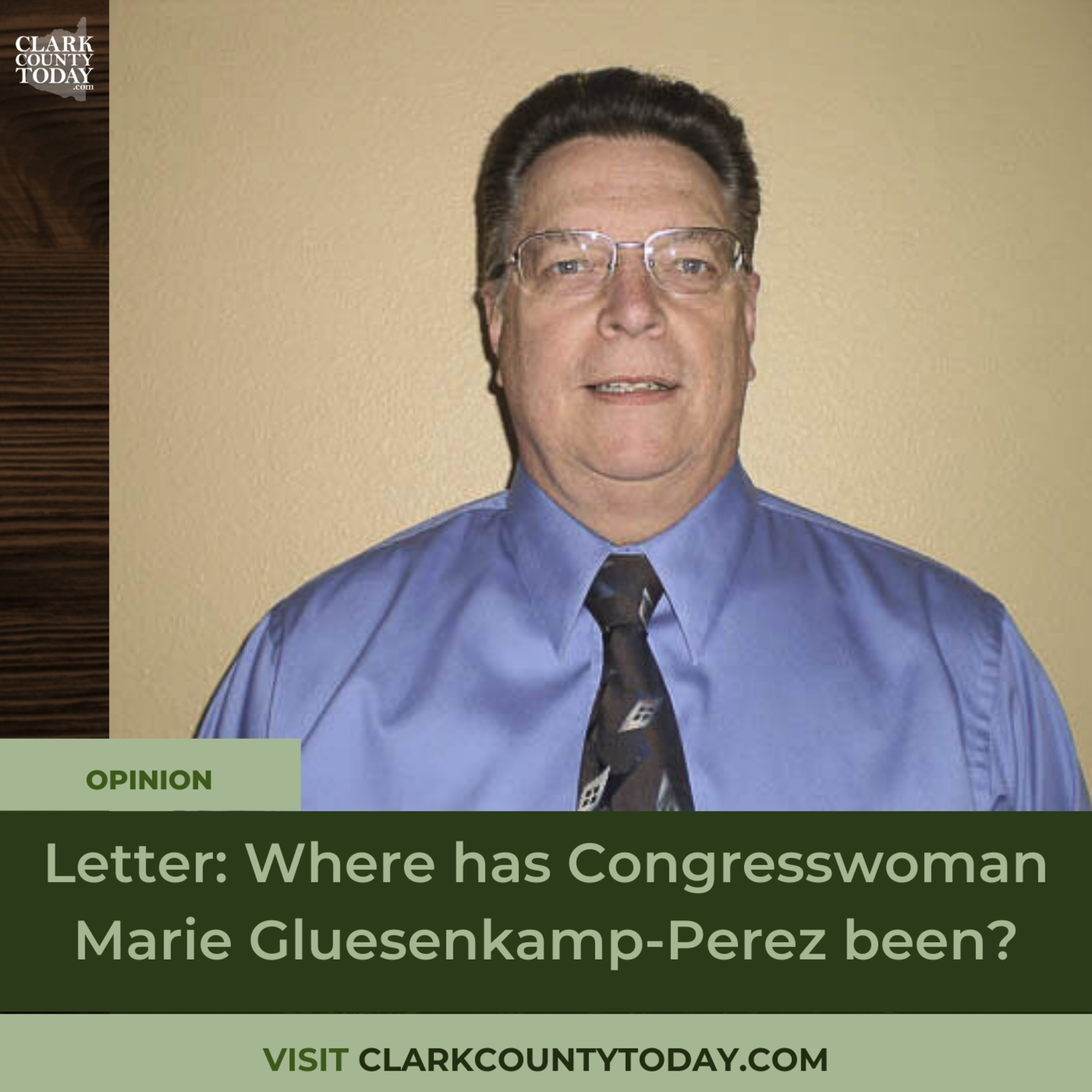 Letter: Where has Congresswoman Marie Gluesenkamp-Perez been?