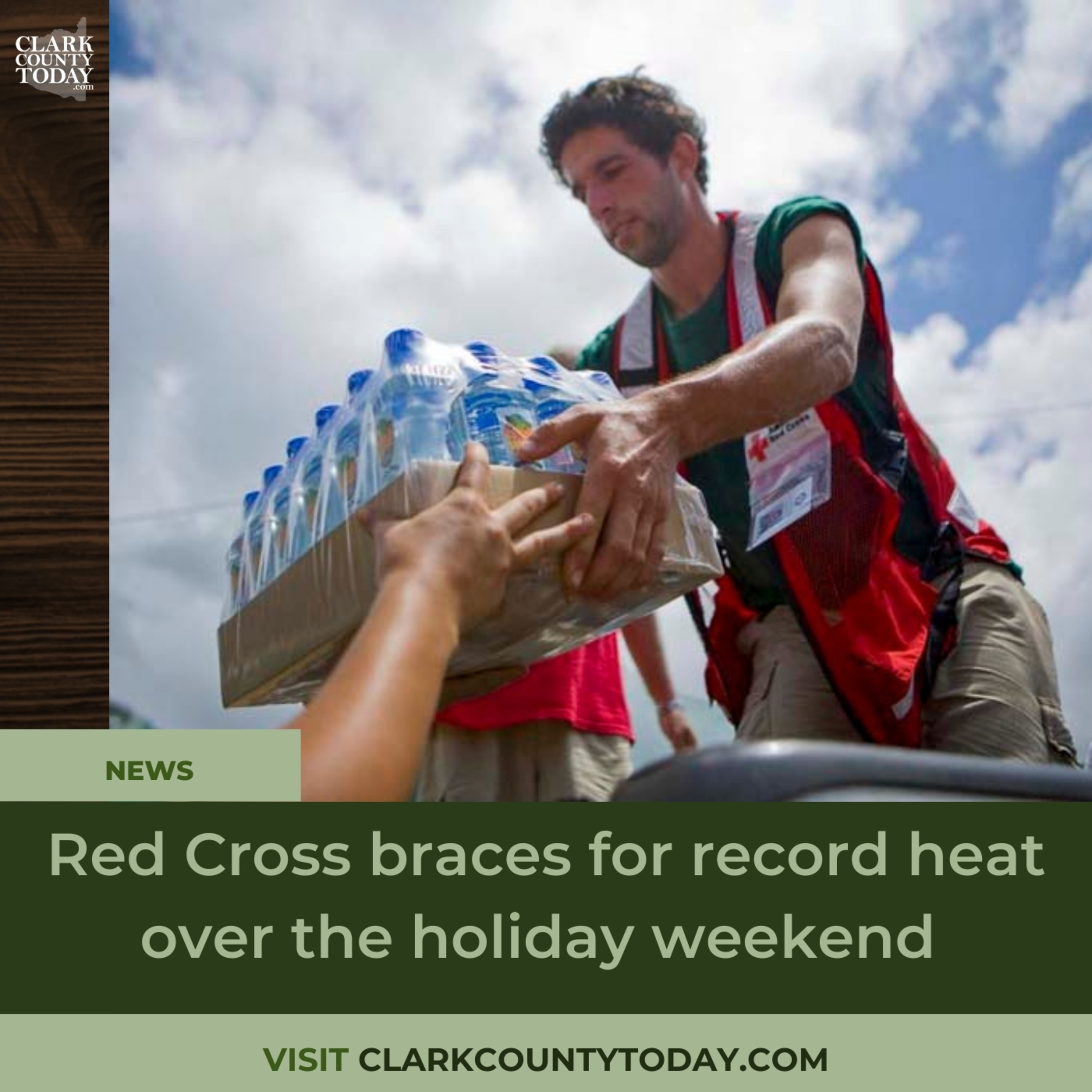 Red Cross braces for record heat over the holiday weekend