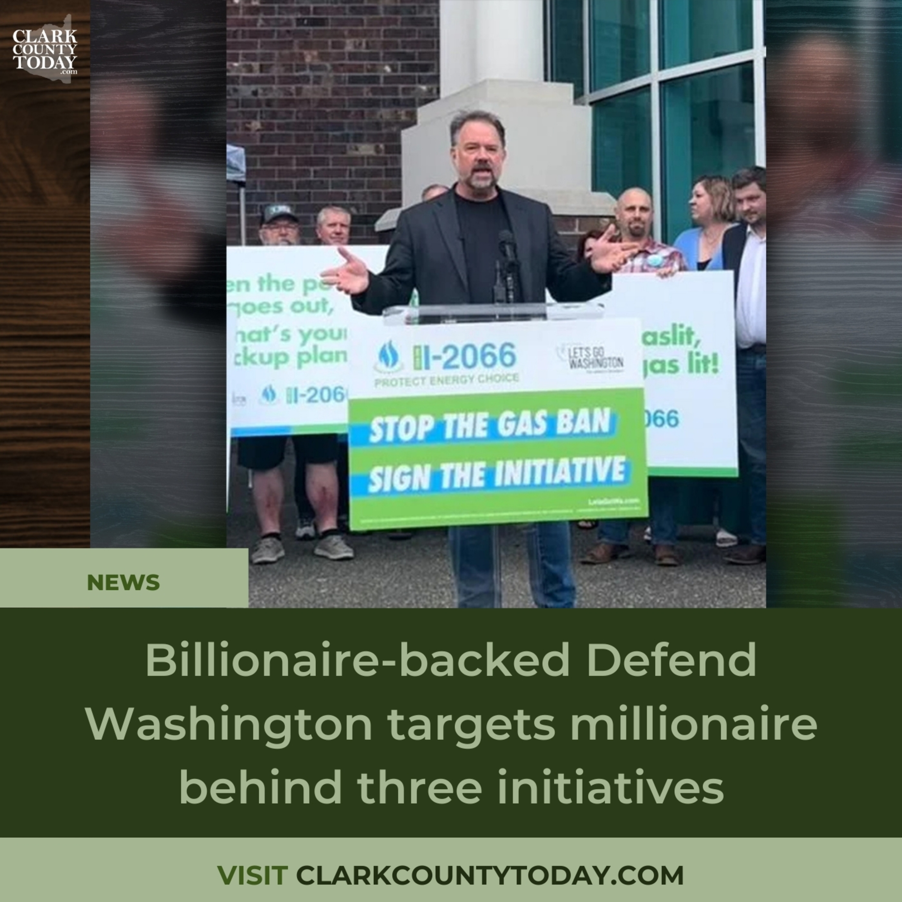 Billionaire-backed Defend Washington targets millionaire behind three initiatives