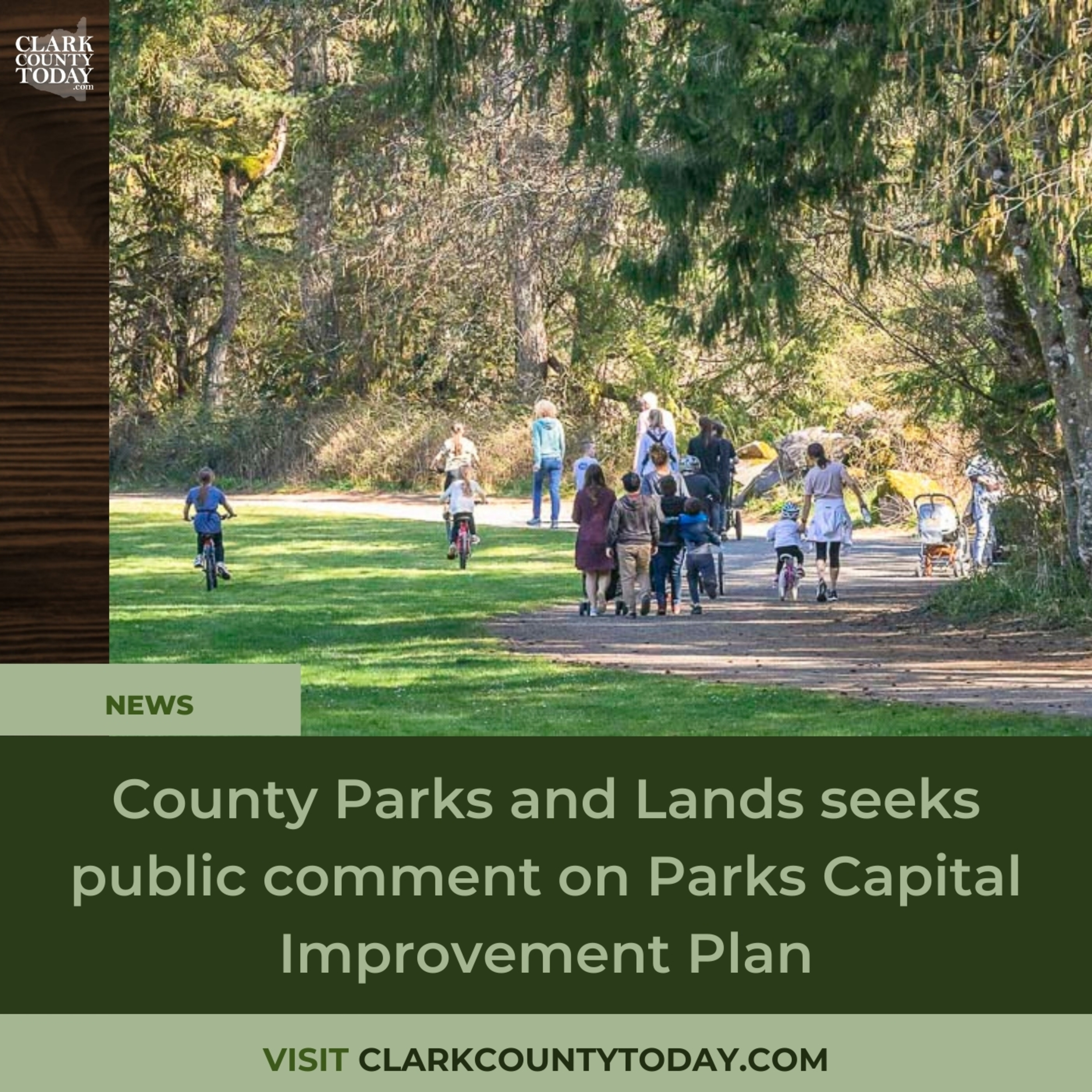 County Parks and Lands seeks public comment on Parks Capital Improvement Plan
