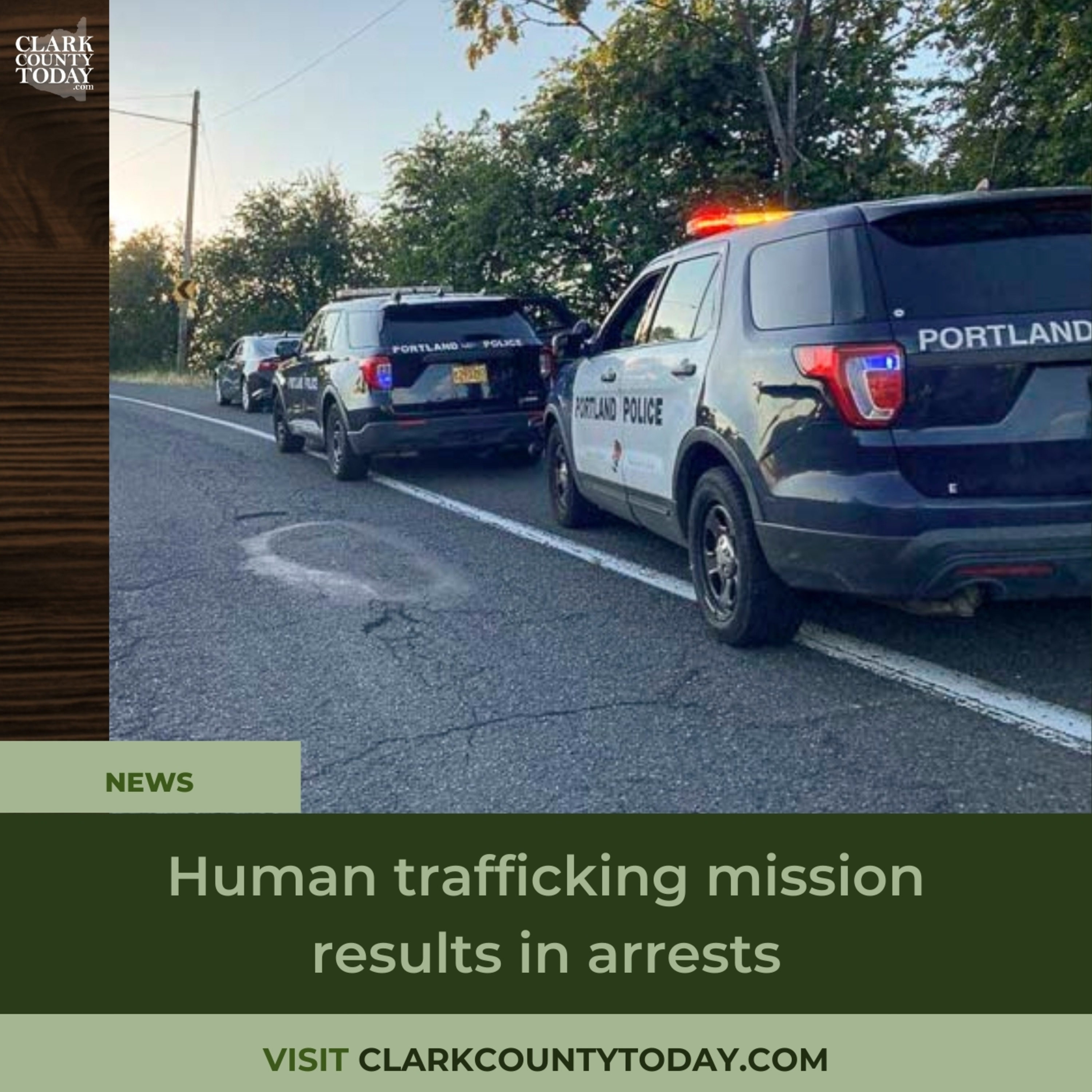 Human trafficking mission results in arrests