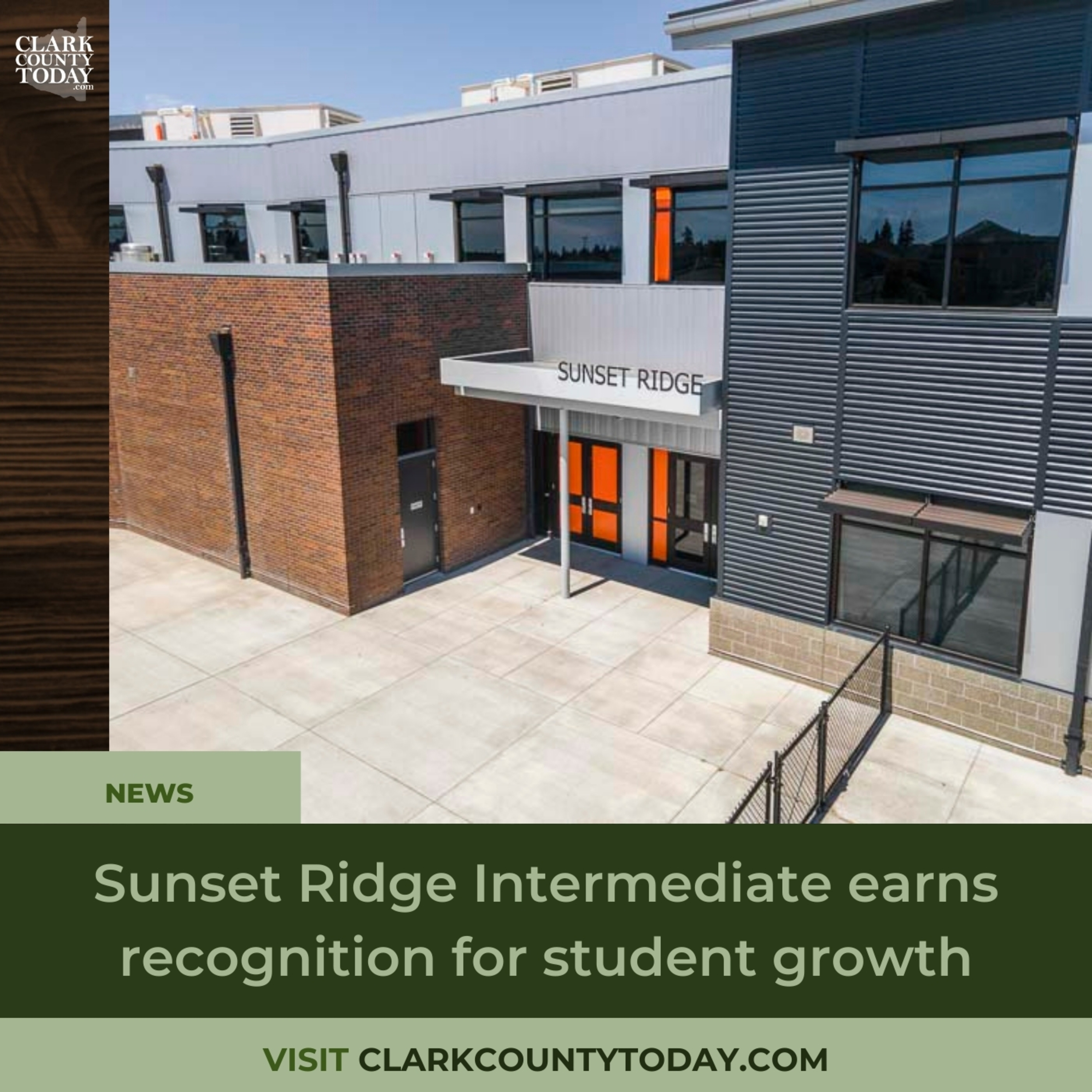 Sunset Ridge Intermediate earns recognition for student growth