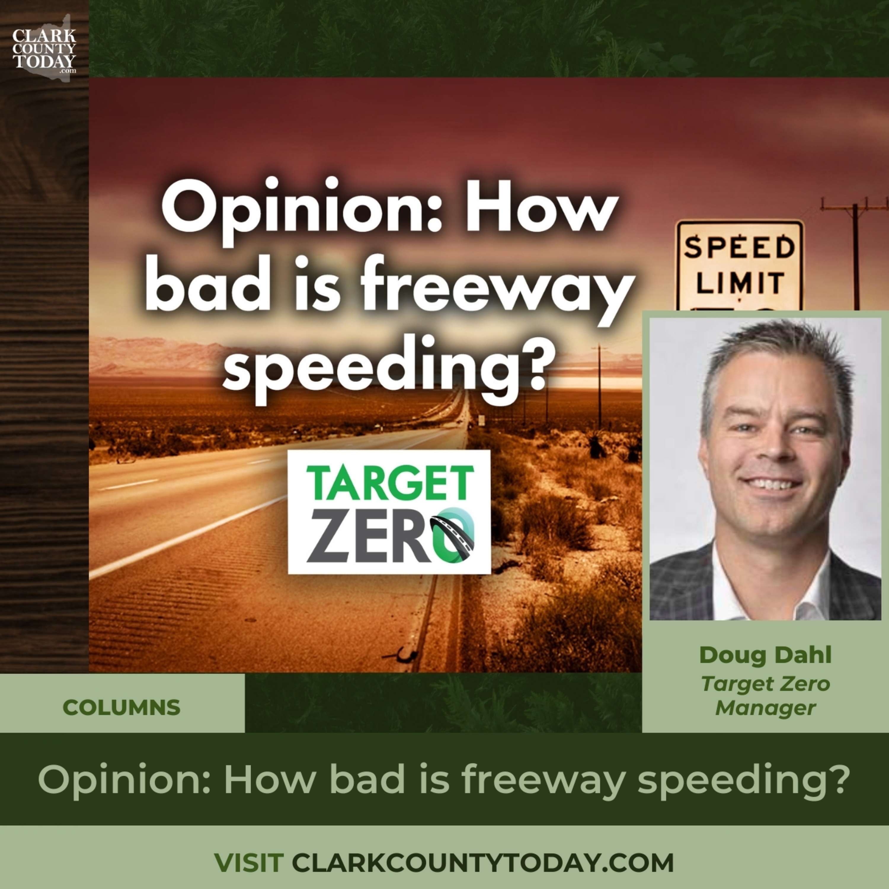 Opinion: How bad is freeway speeding?