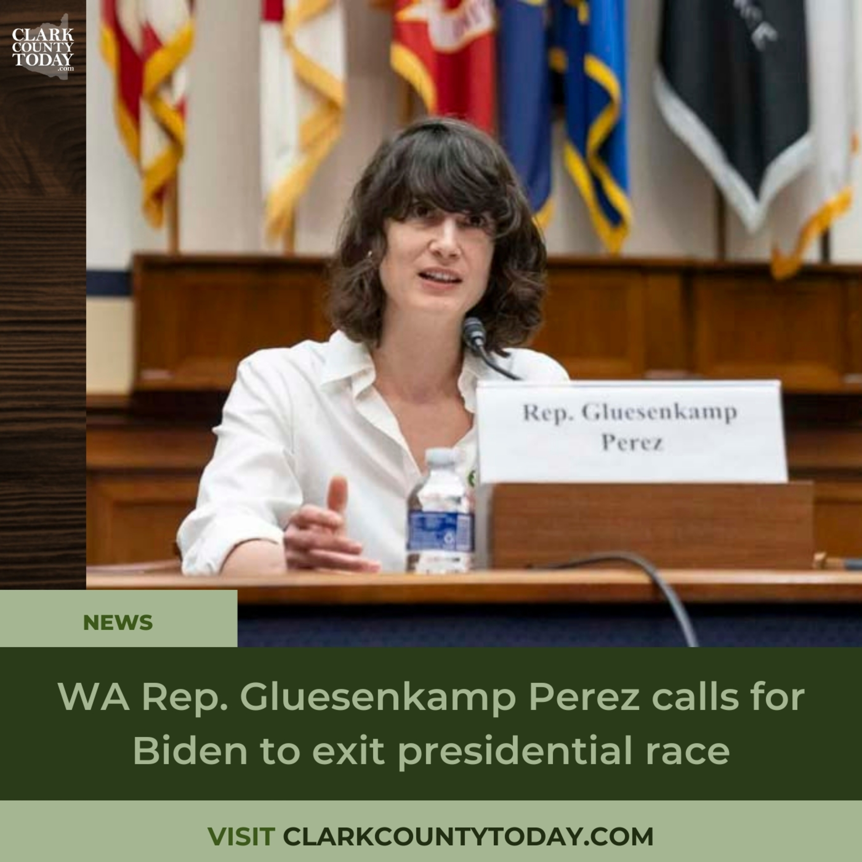 WA Rep. Gluesenkamp Perez calls for Biden to exit presidential race