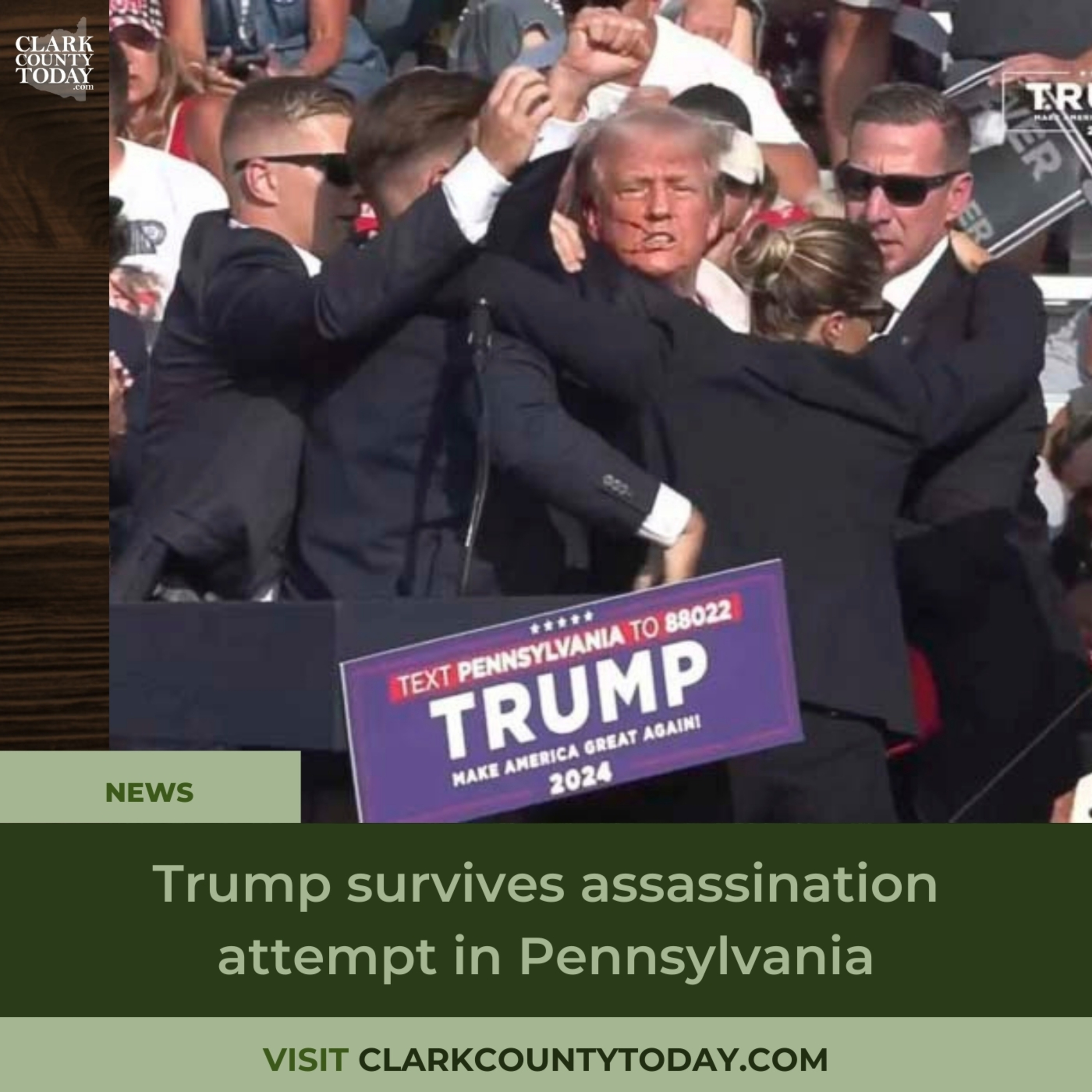 Trump survives assassination attempt in Pennsylvania