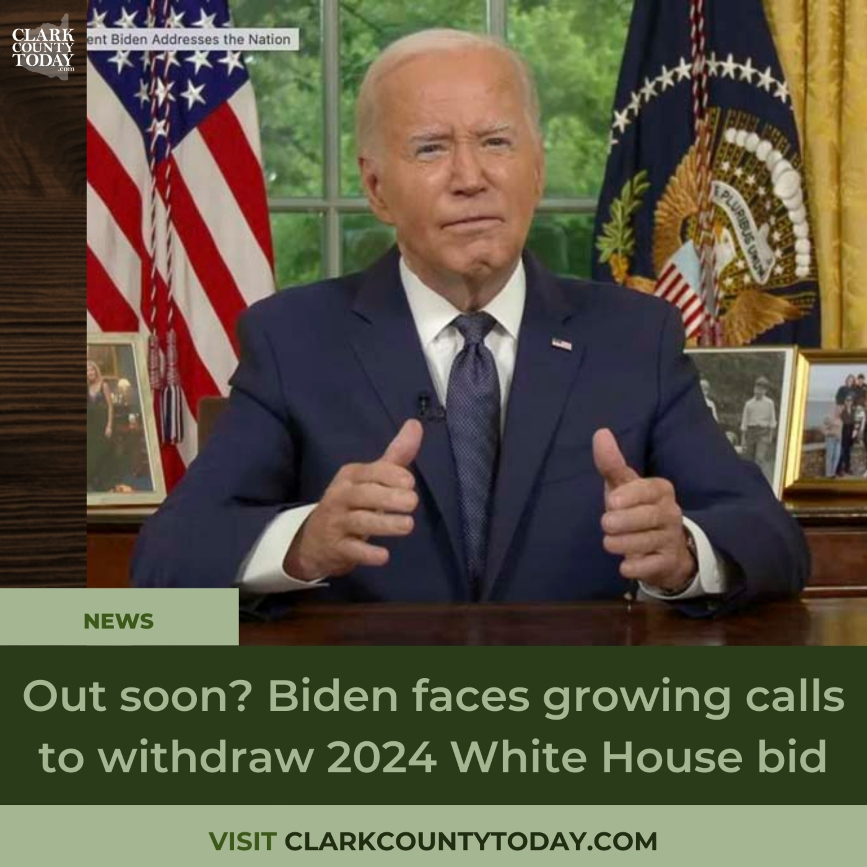 Out soon? Biden faces growing calls to withdraw 2024 White House bid