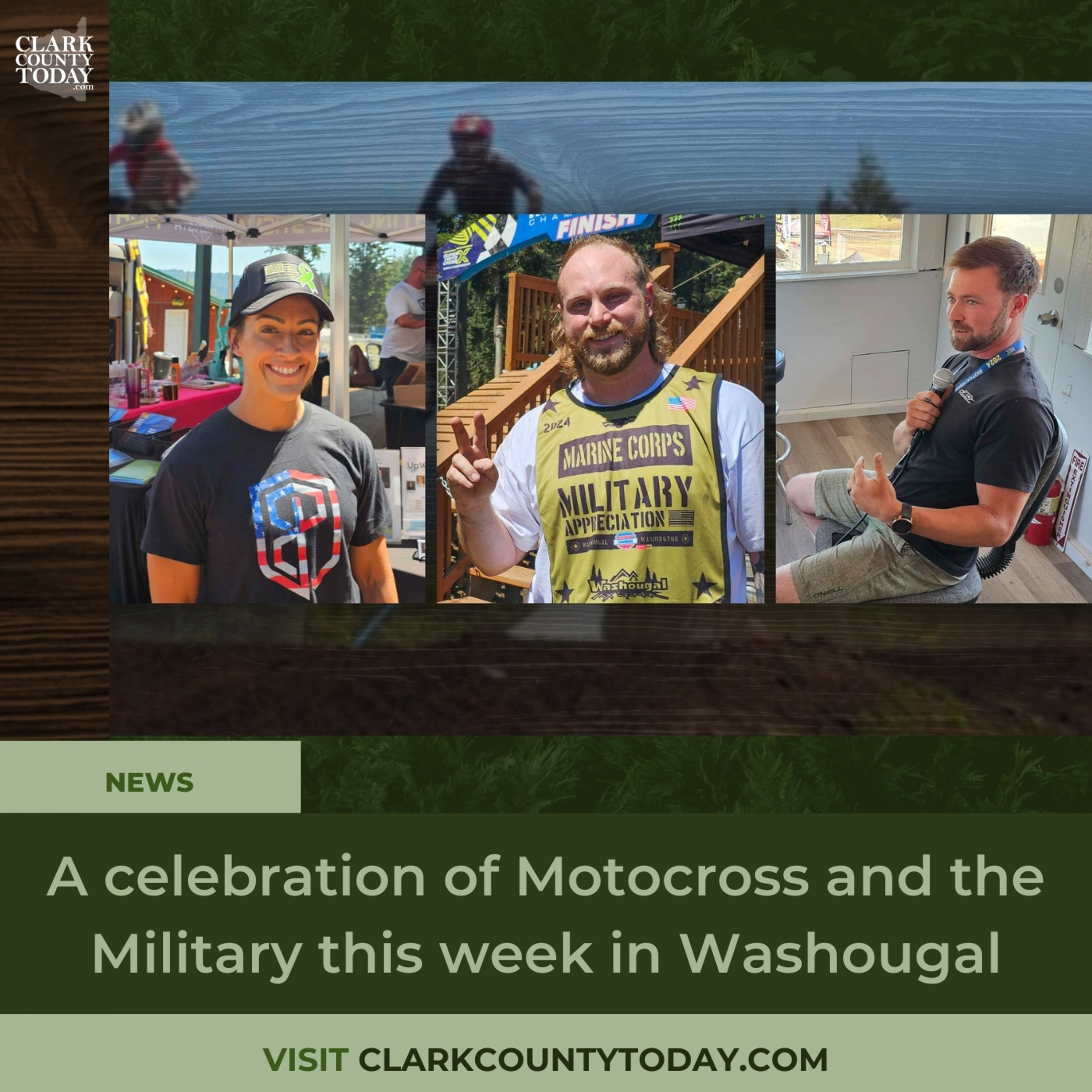 A celebration of Motocross and the Military this week in Washougal