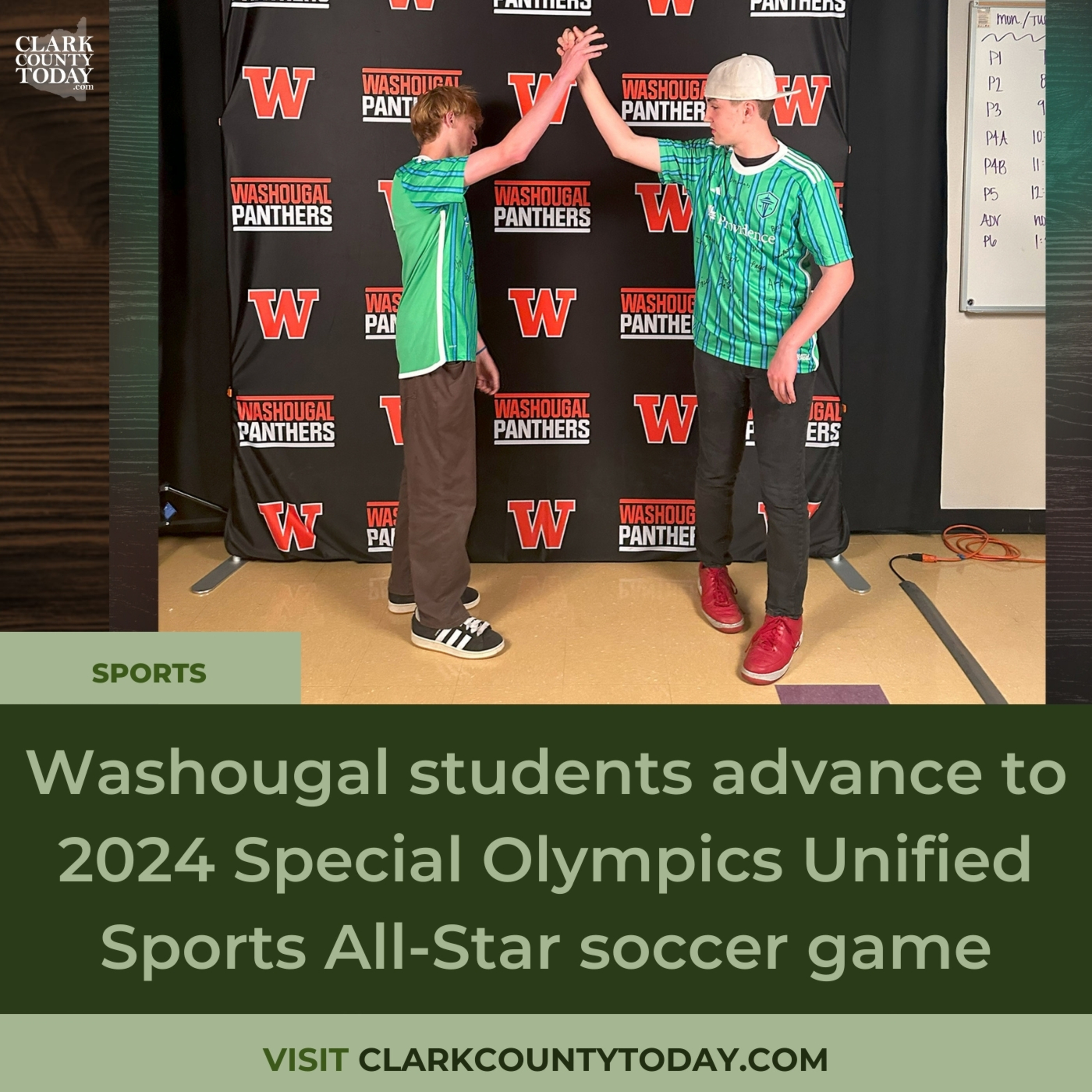 Washougal students advance to 2024 Special Olympics Unified Sports All-Star soccer game