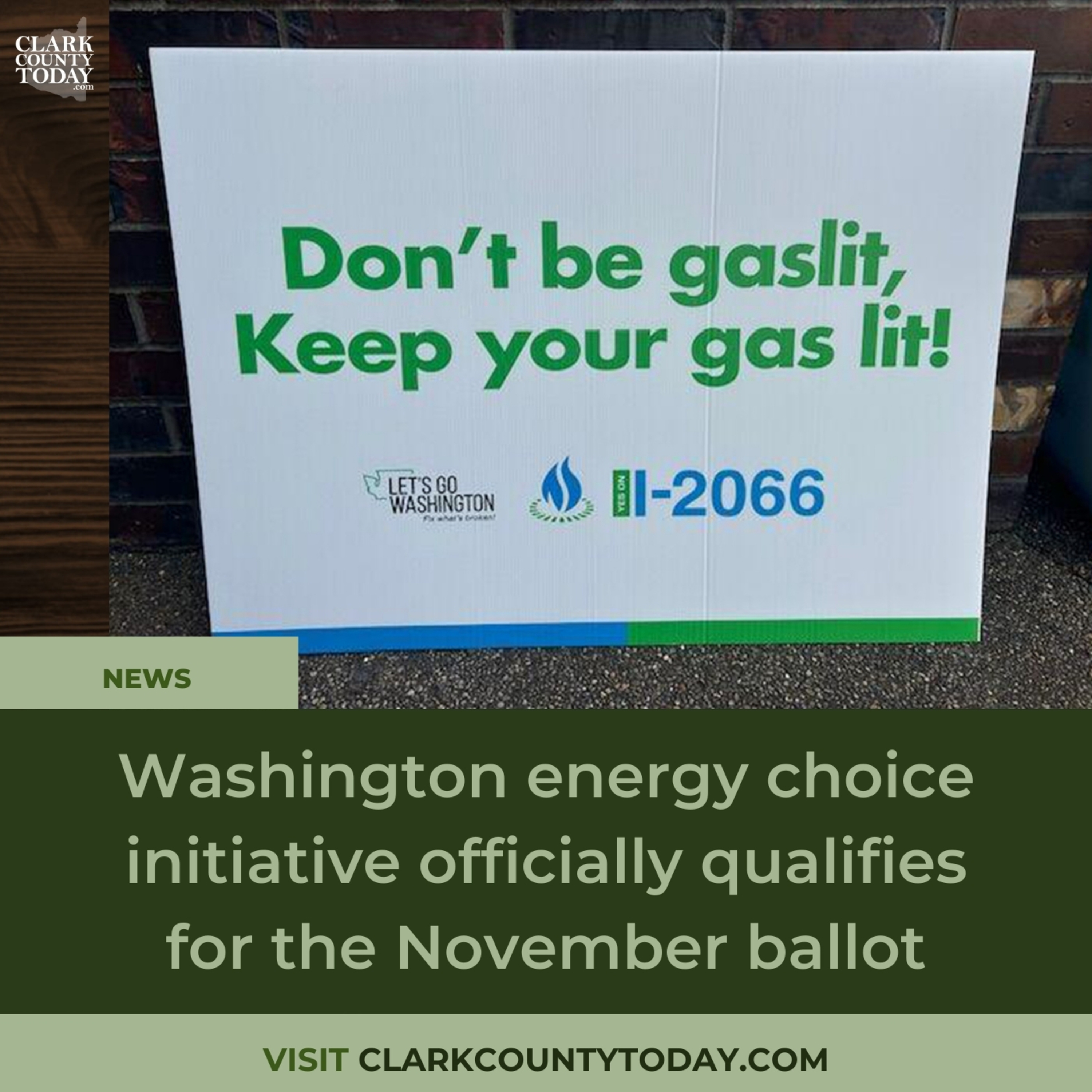 Washington energy choice initiative officially qualifies for the November ballot