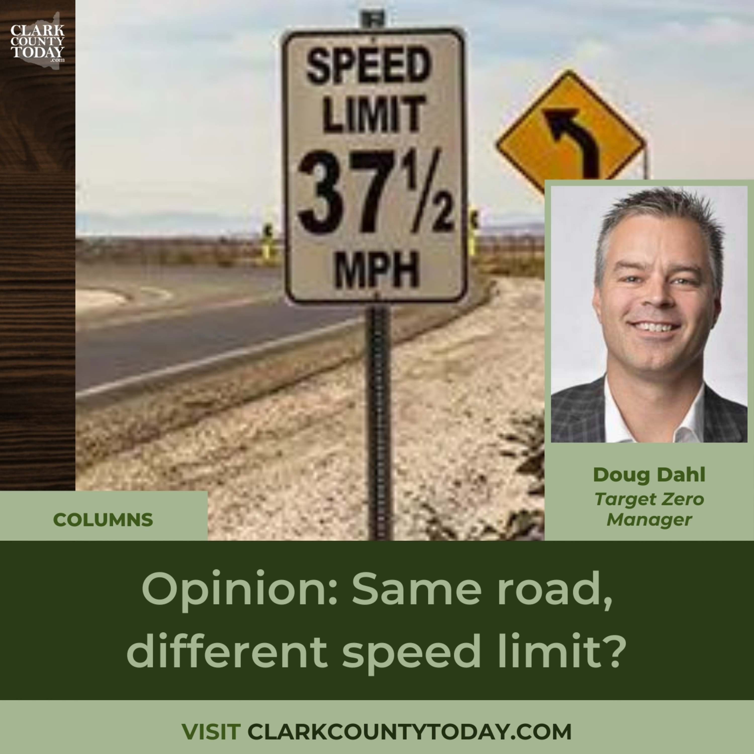 Opinion: Same road, different speed limit?