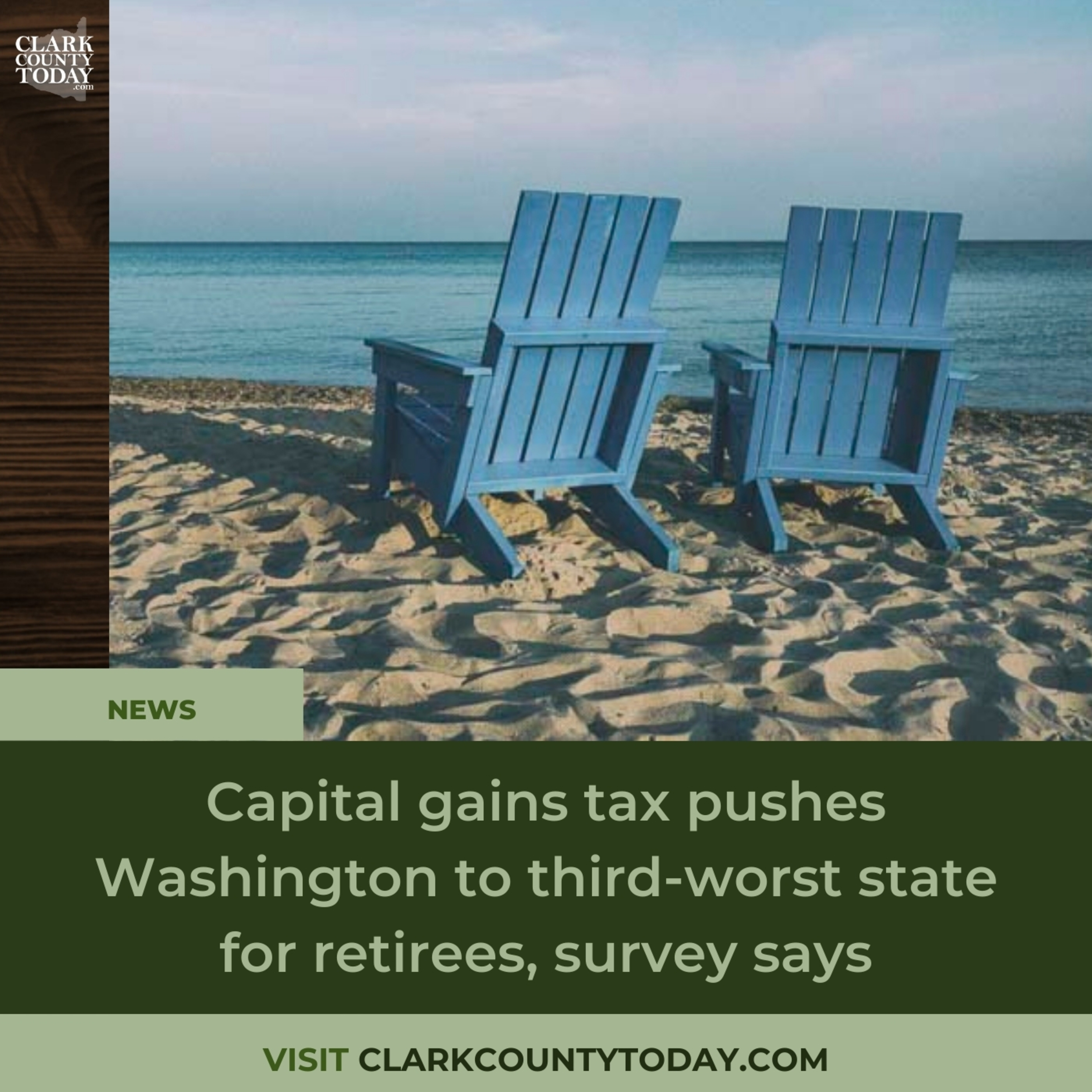 Capital gains tax pushes Washington to third-worst state for retirees, survey says