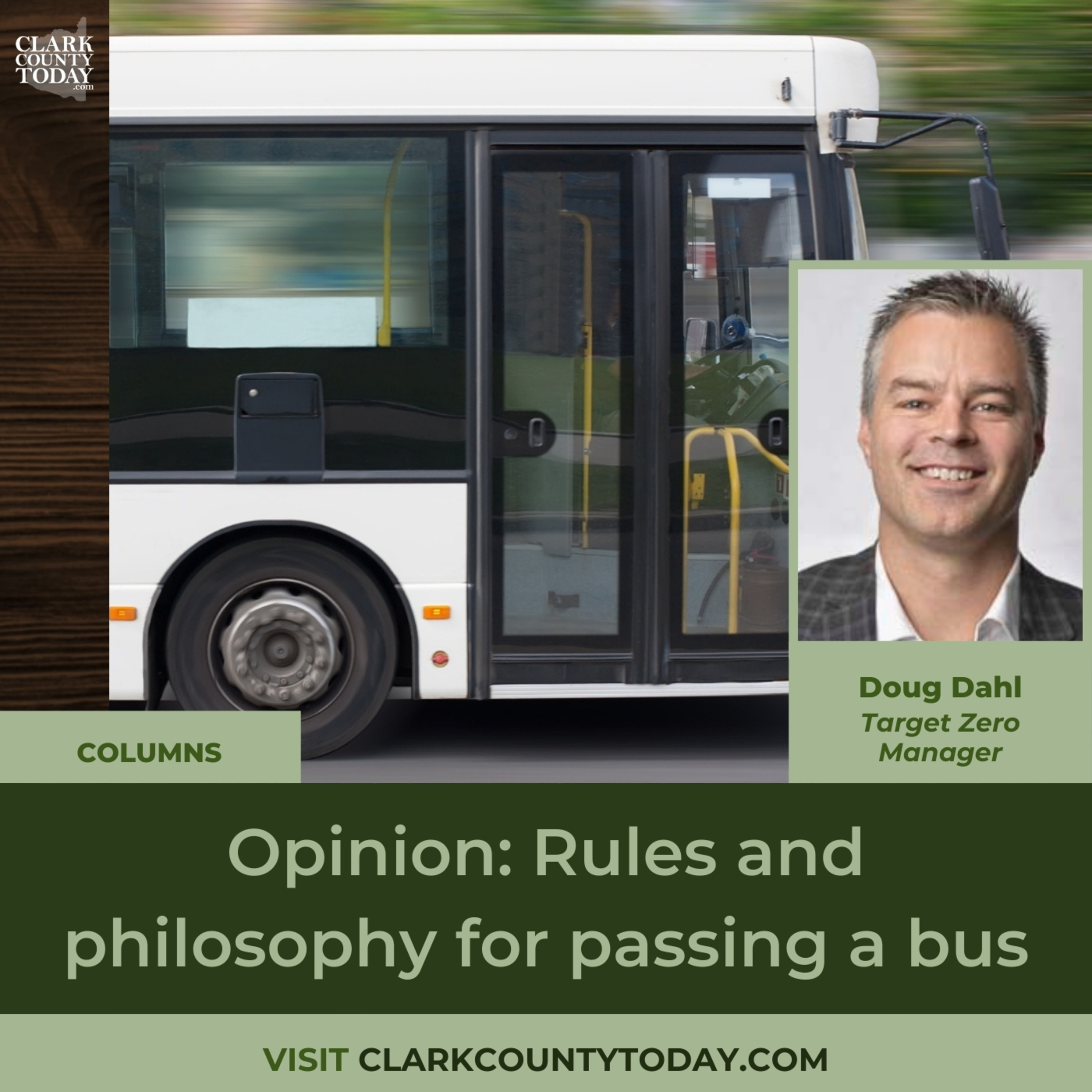 Opinion: Rules and philosophy for passing a bus