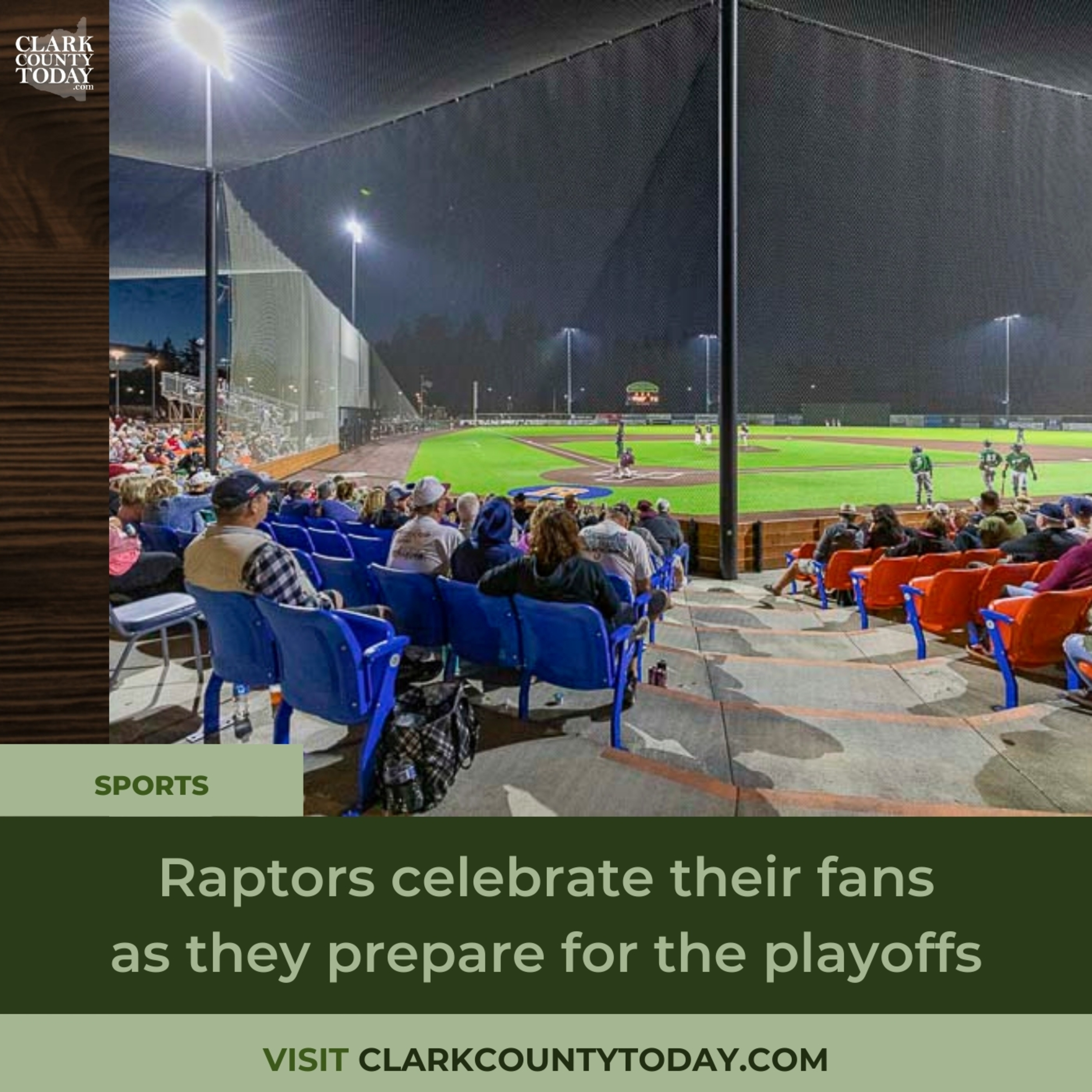 Raptors celebrate their fans as they prepare for the playoffs