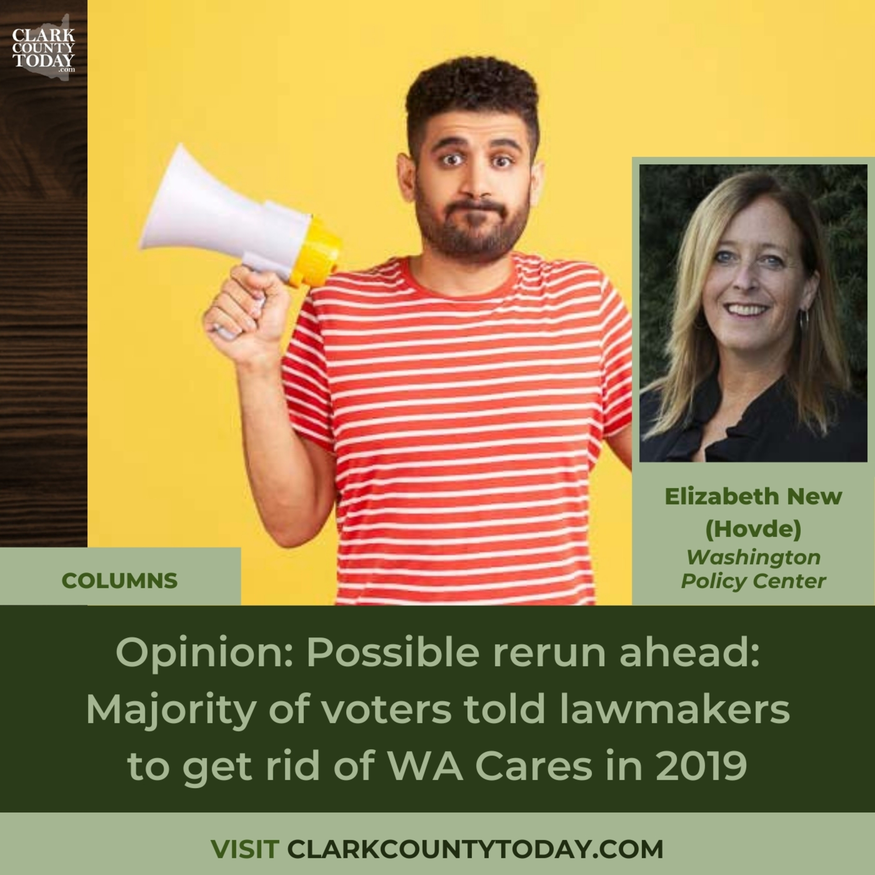 Opinion: Possible rerun ahead: Majority of voters told lawmakers to get rid of WA Cares in 2019