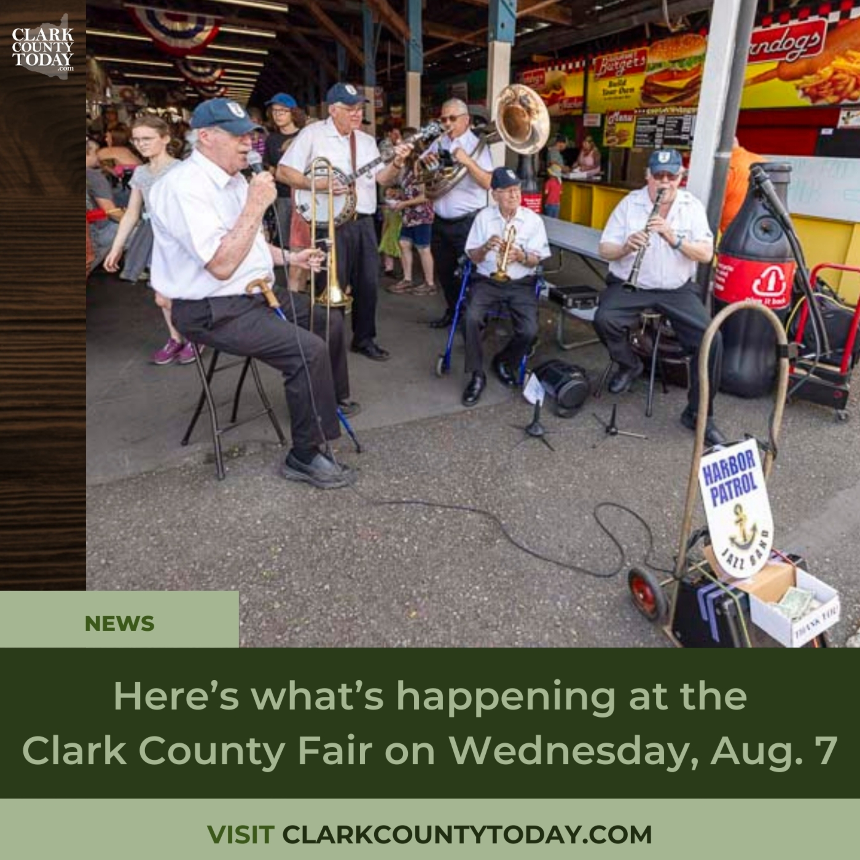 Here’s what’s happening at the Clark County Fair on Wednesday, Aug. 7