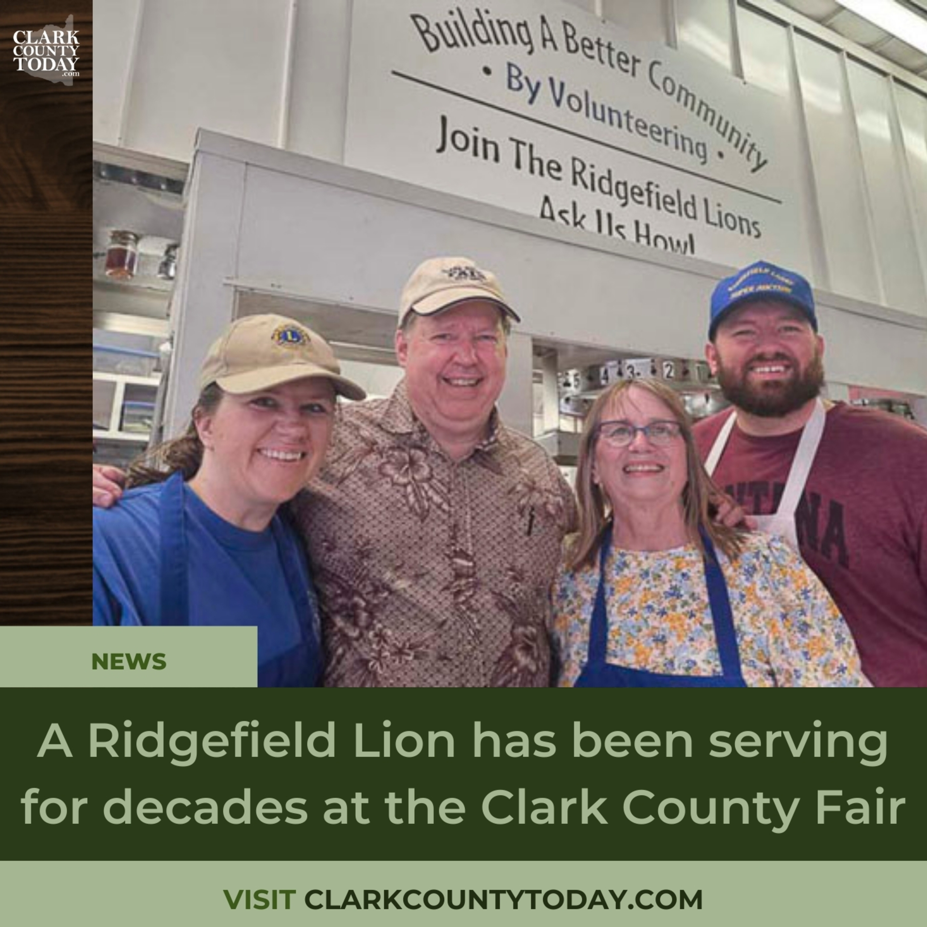 A Ridgefield Lion has been serving for decades at the Clark County Fair
