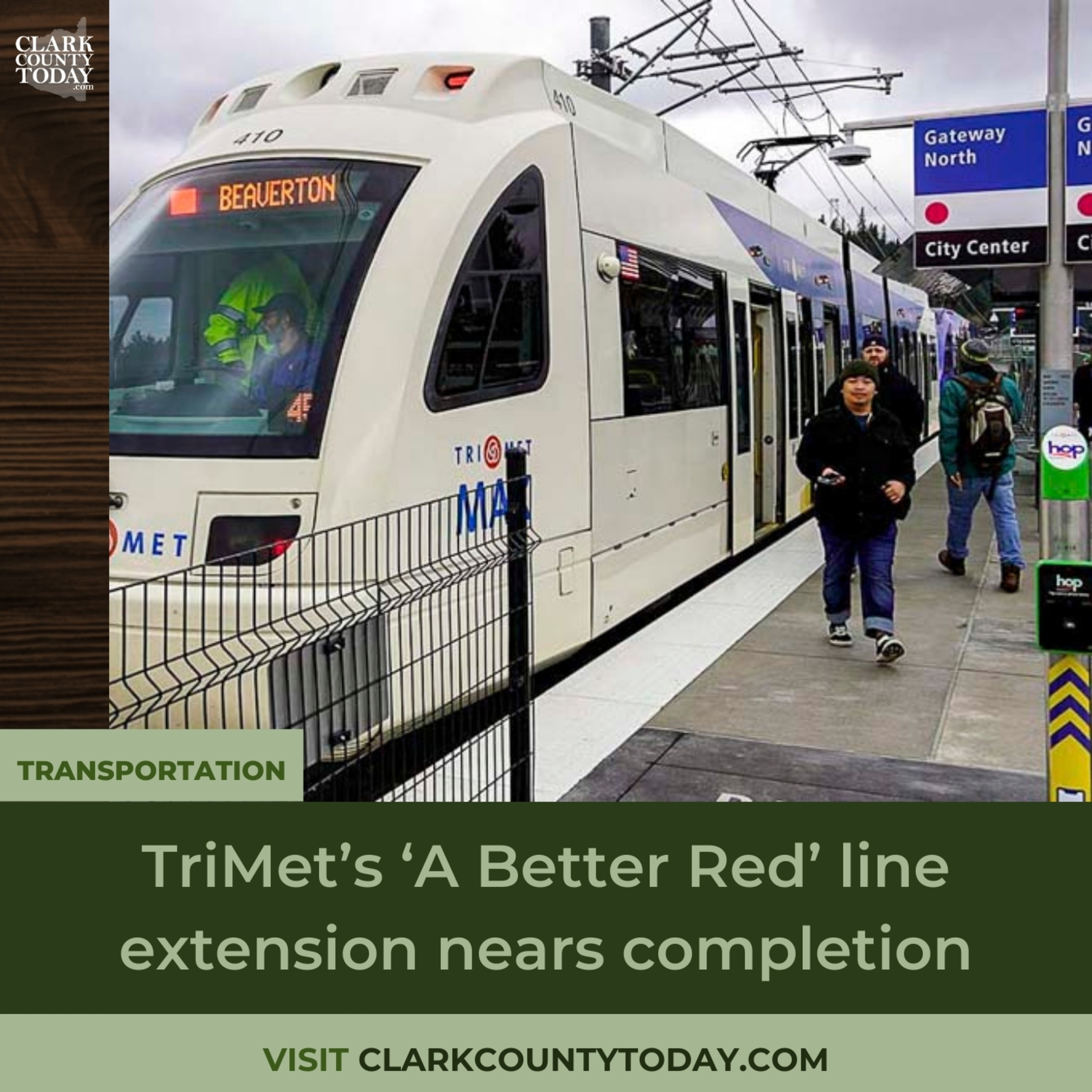 TriMet’s ‘A Better Red’ line extension nears completion
