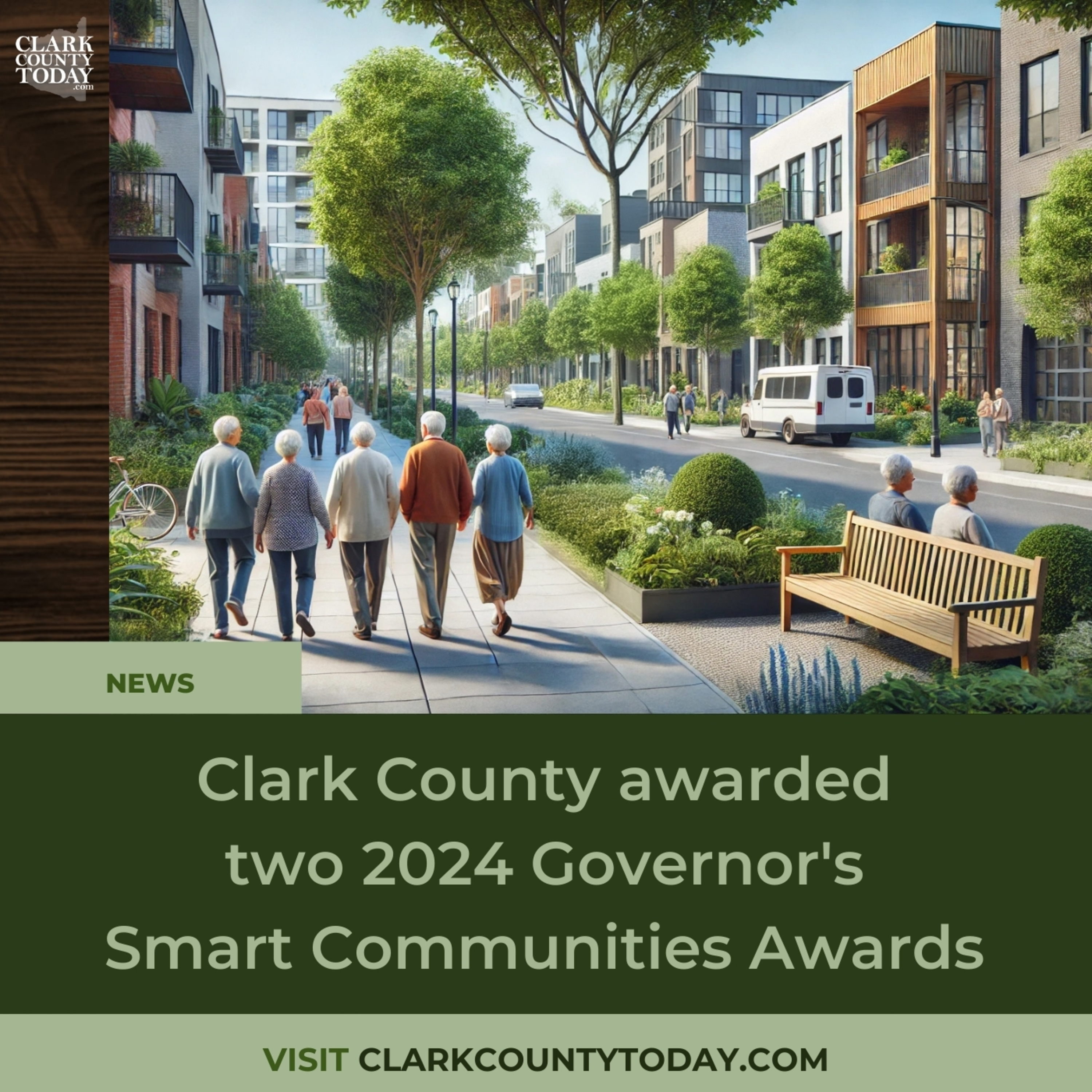 Clark County awarded two 2024 Governor's Smart Communities Awards