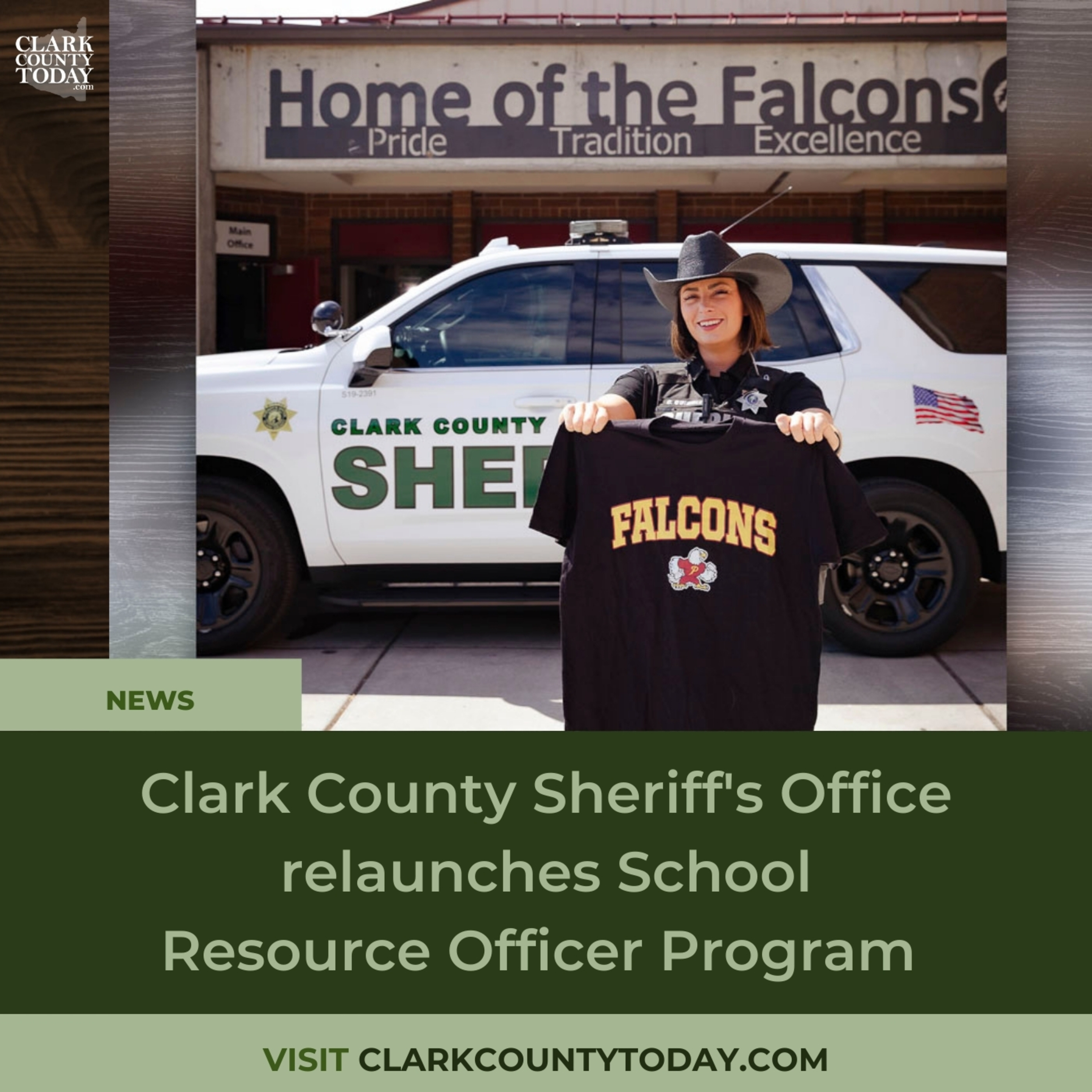 Clark County Sheriff's Office relaunches School Resource Officer Program