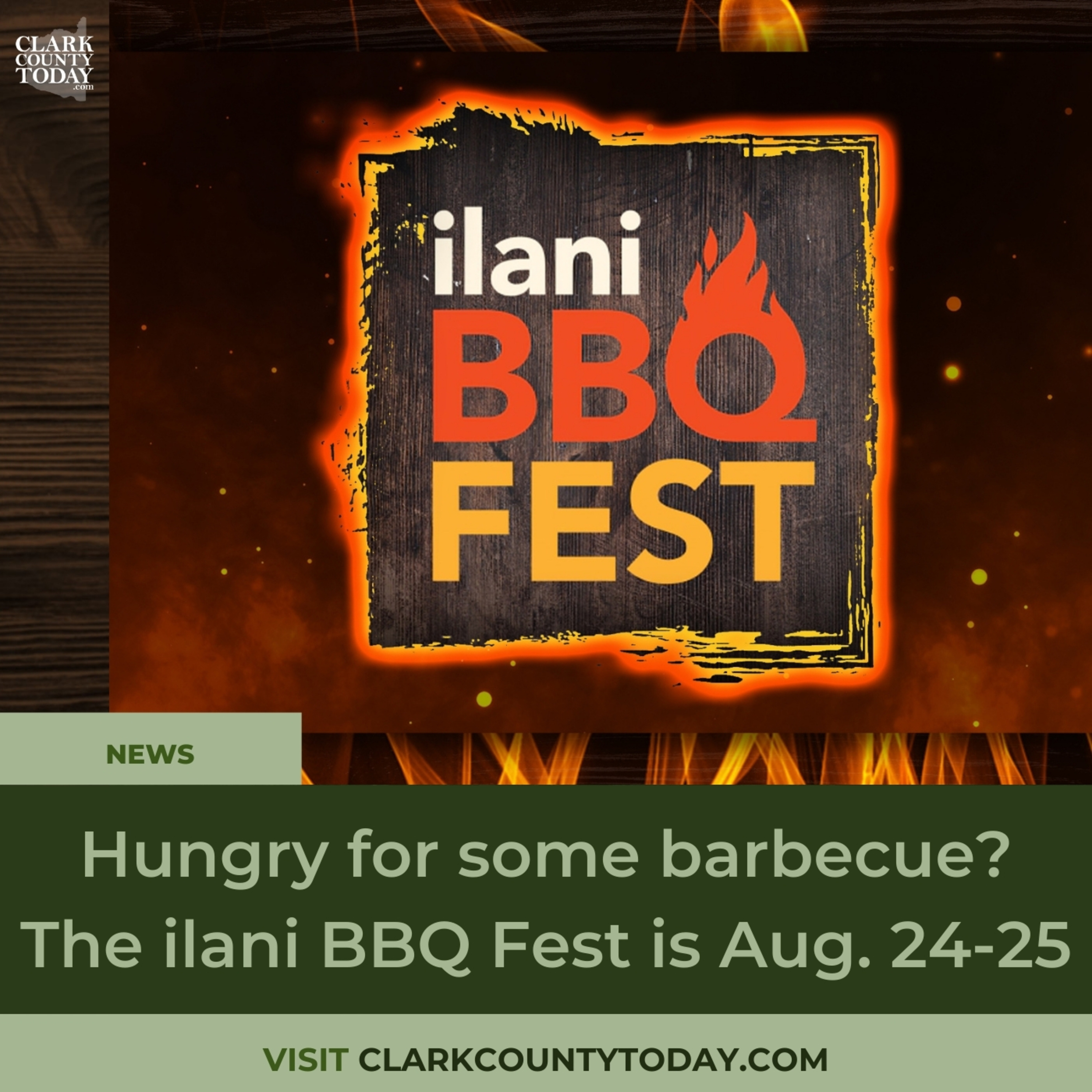 Hungry for some barbecue? The ilani BBQ Fest is Aug. 24-25
