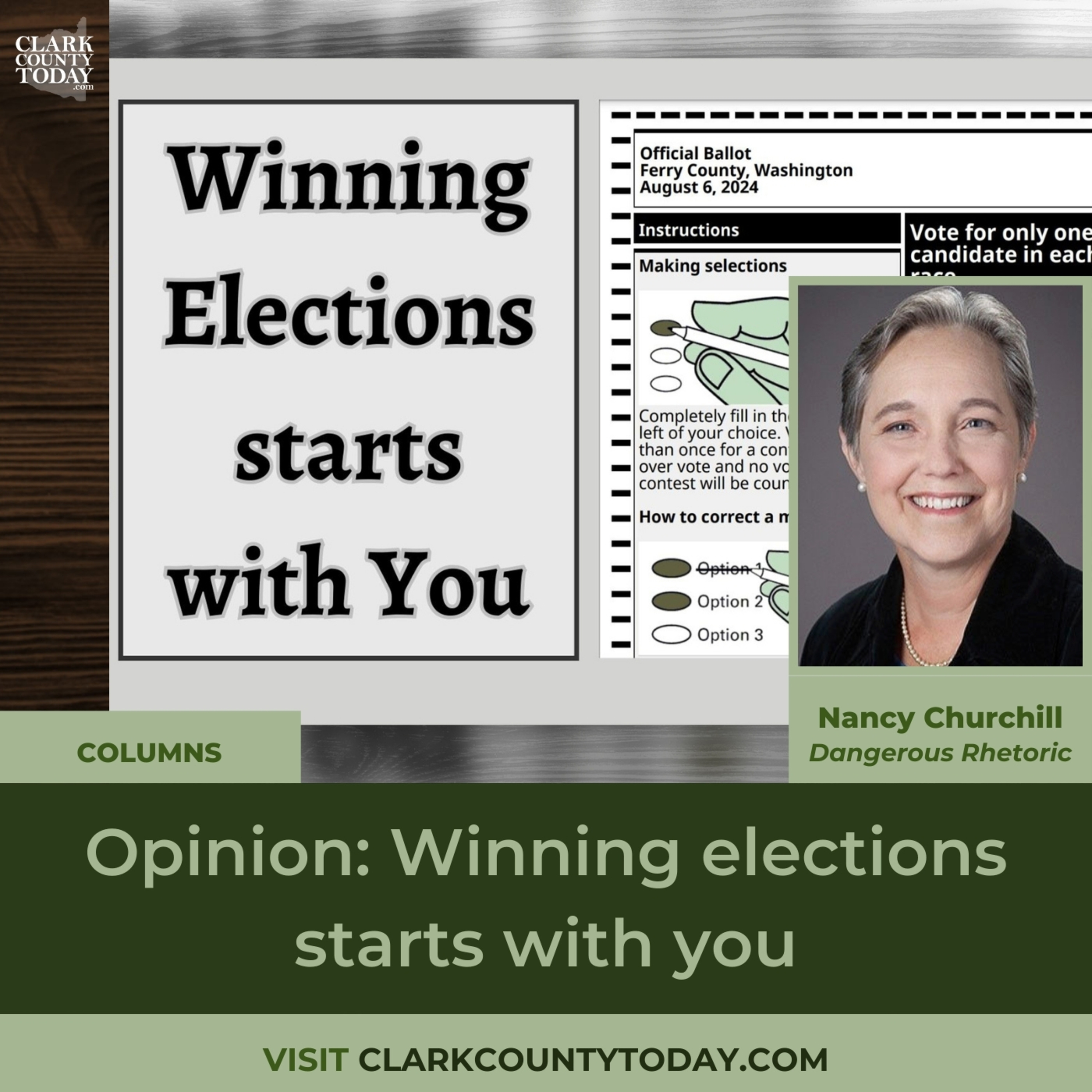 Opinion: Winning elections starts with you