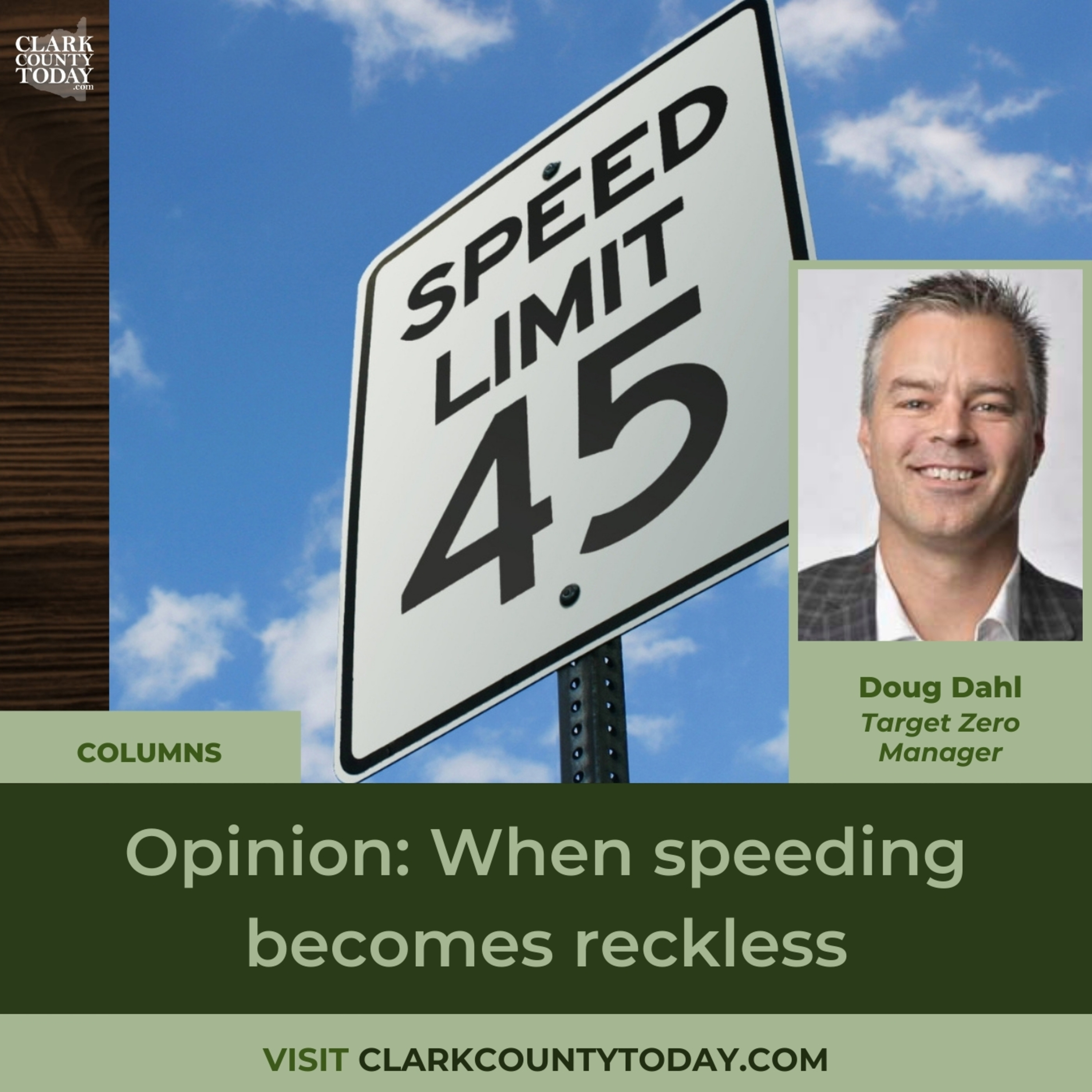 Opinion: When speeding becomes reckless
