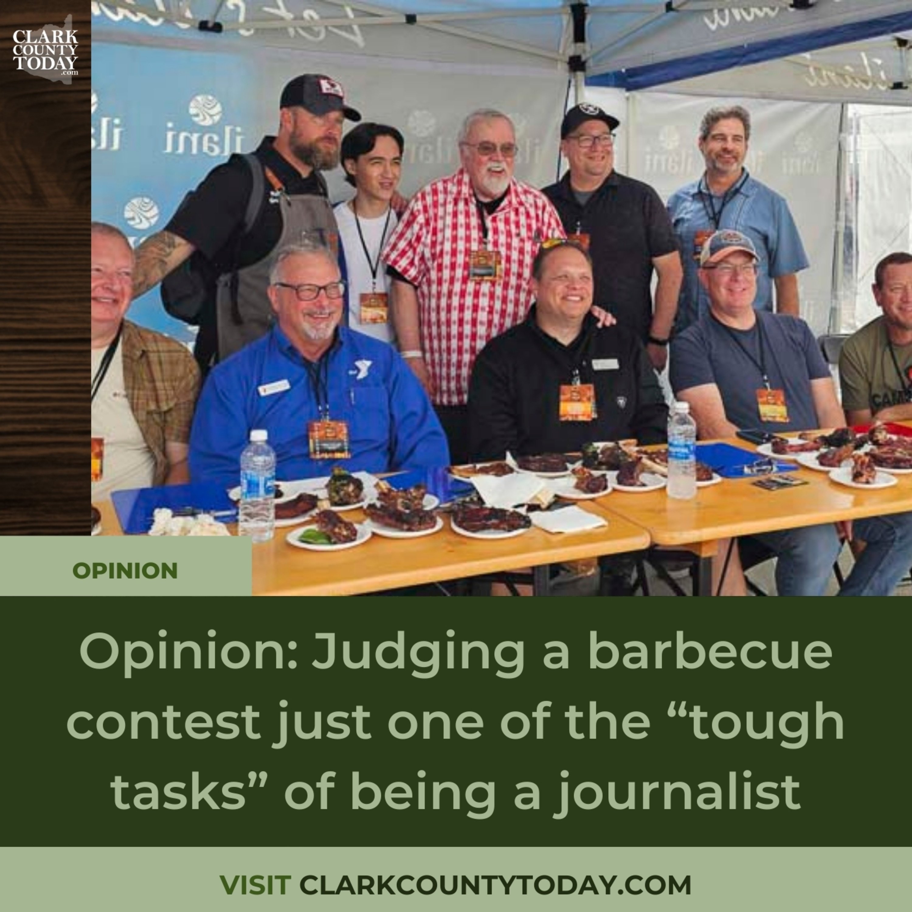 Opinion: Judging a barbecue contest just one of the “tough tasks” of being a journalist