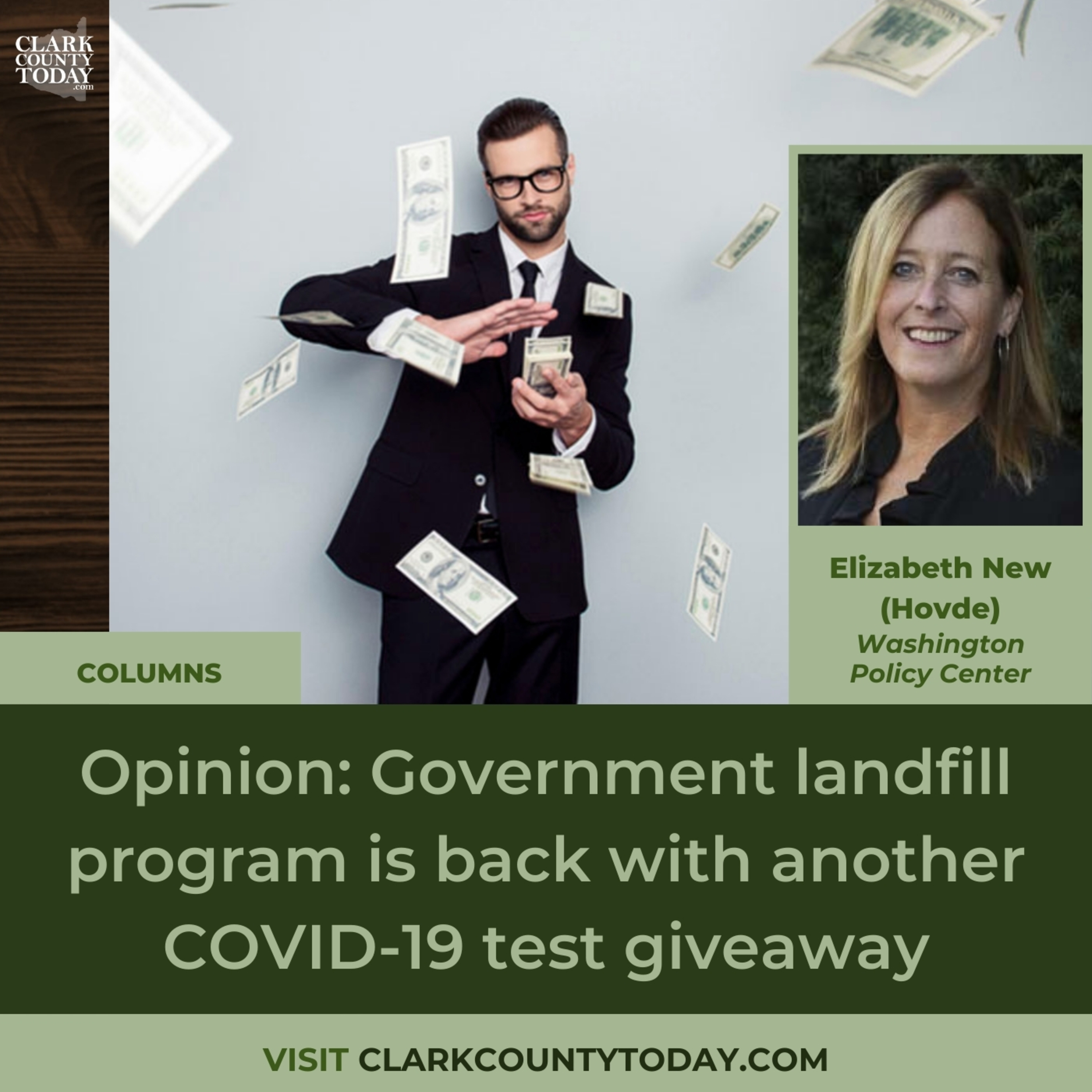 Opinion: Government landfill program is back with another COVID-19 test giveaway