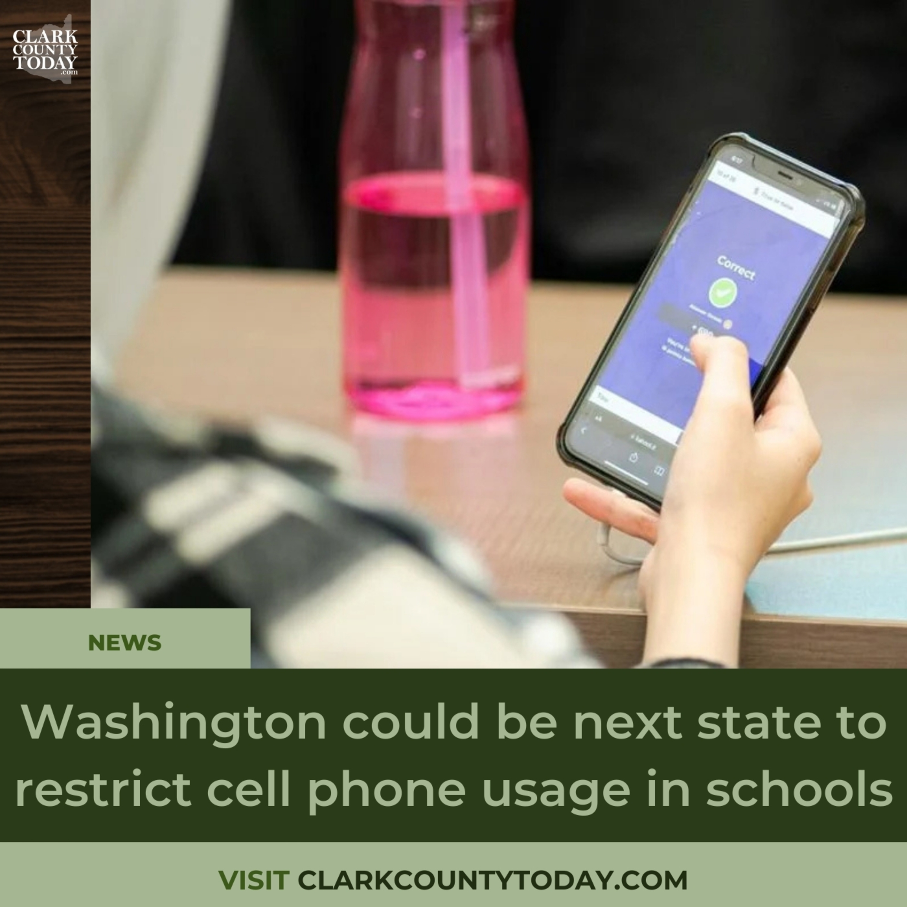 Washington could be next state to restrict cell phone usage in schools