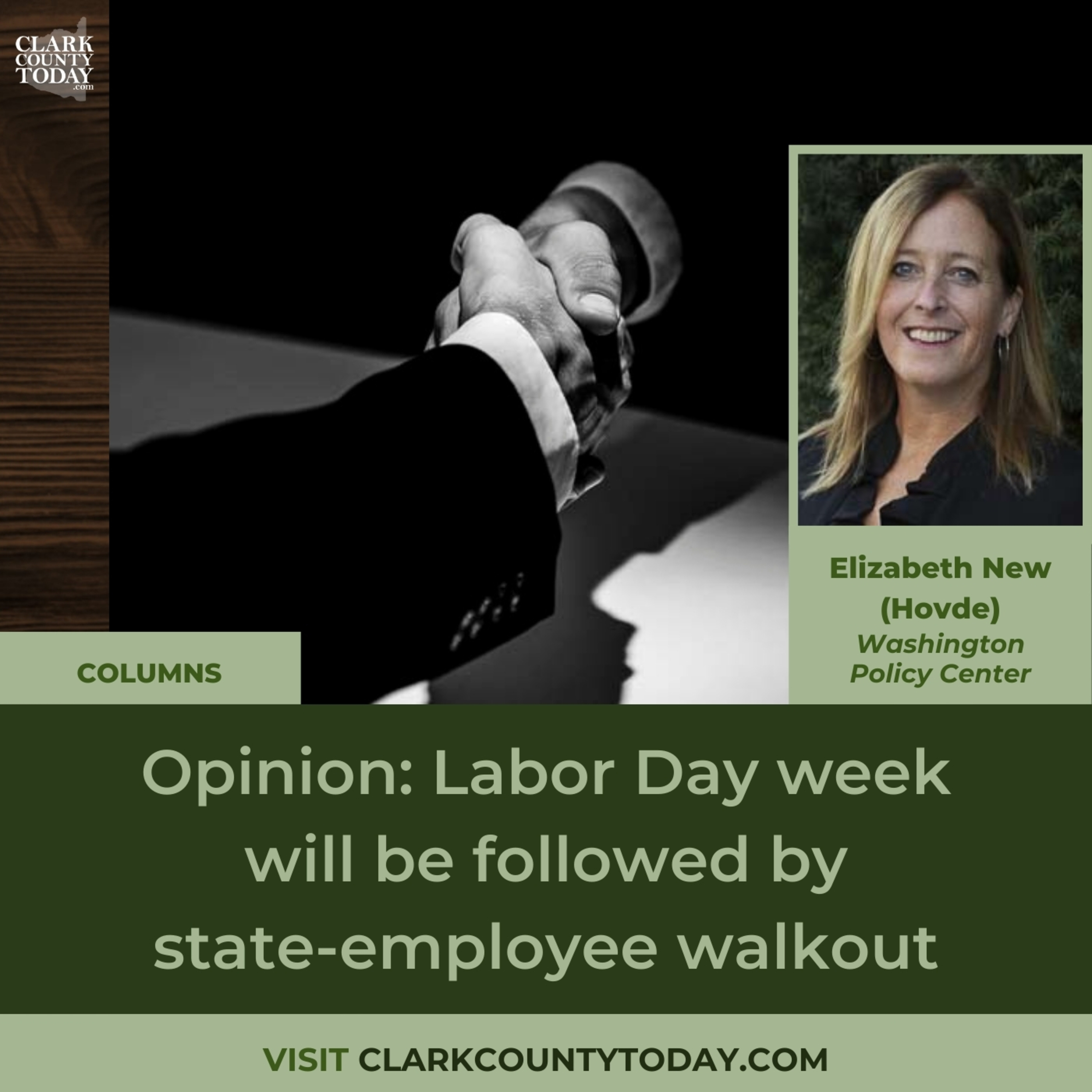 Opinion: Labor Day week will be followed by state-employee walkout