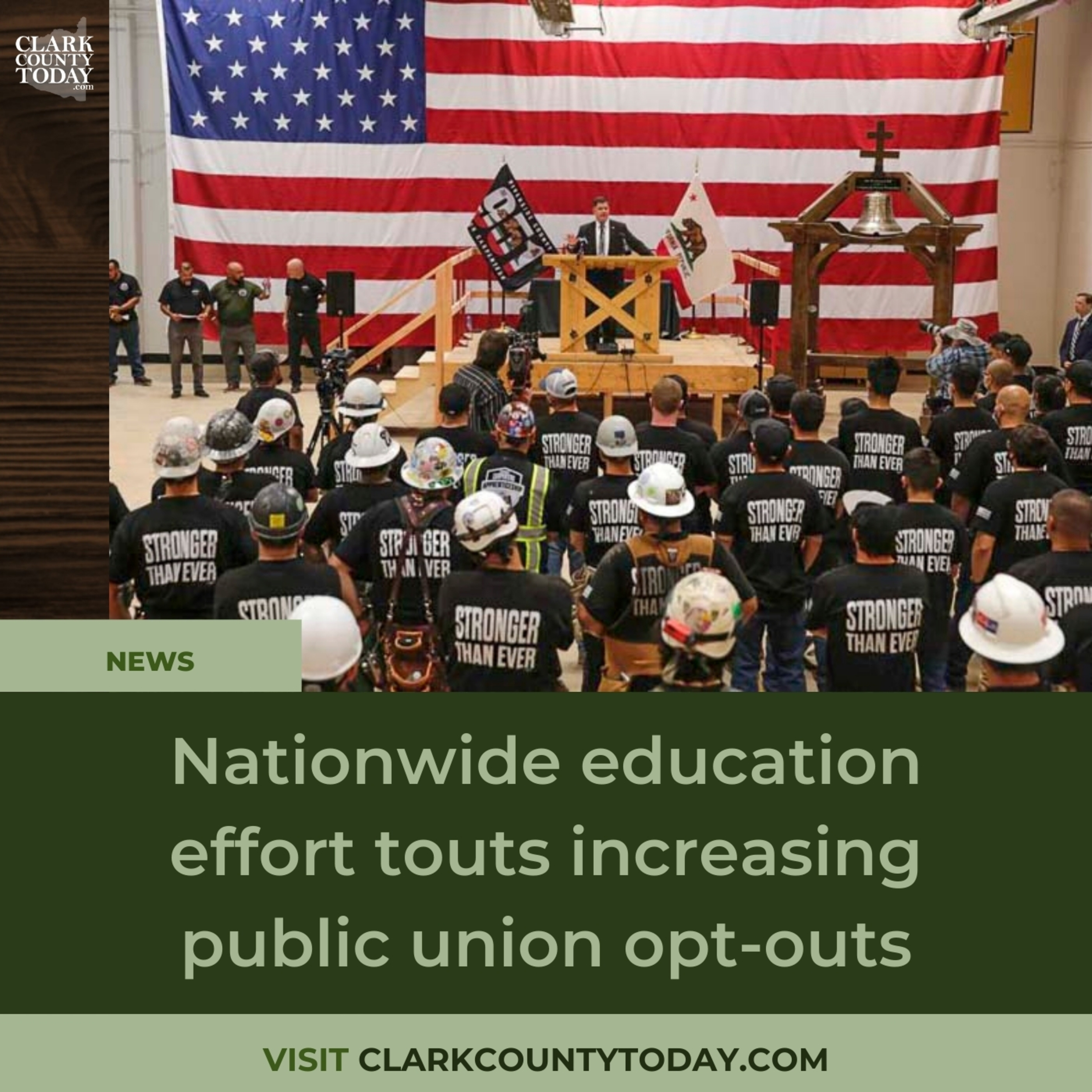 Nationwide education effort touts increasing public union opt-outs