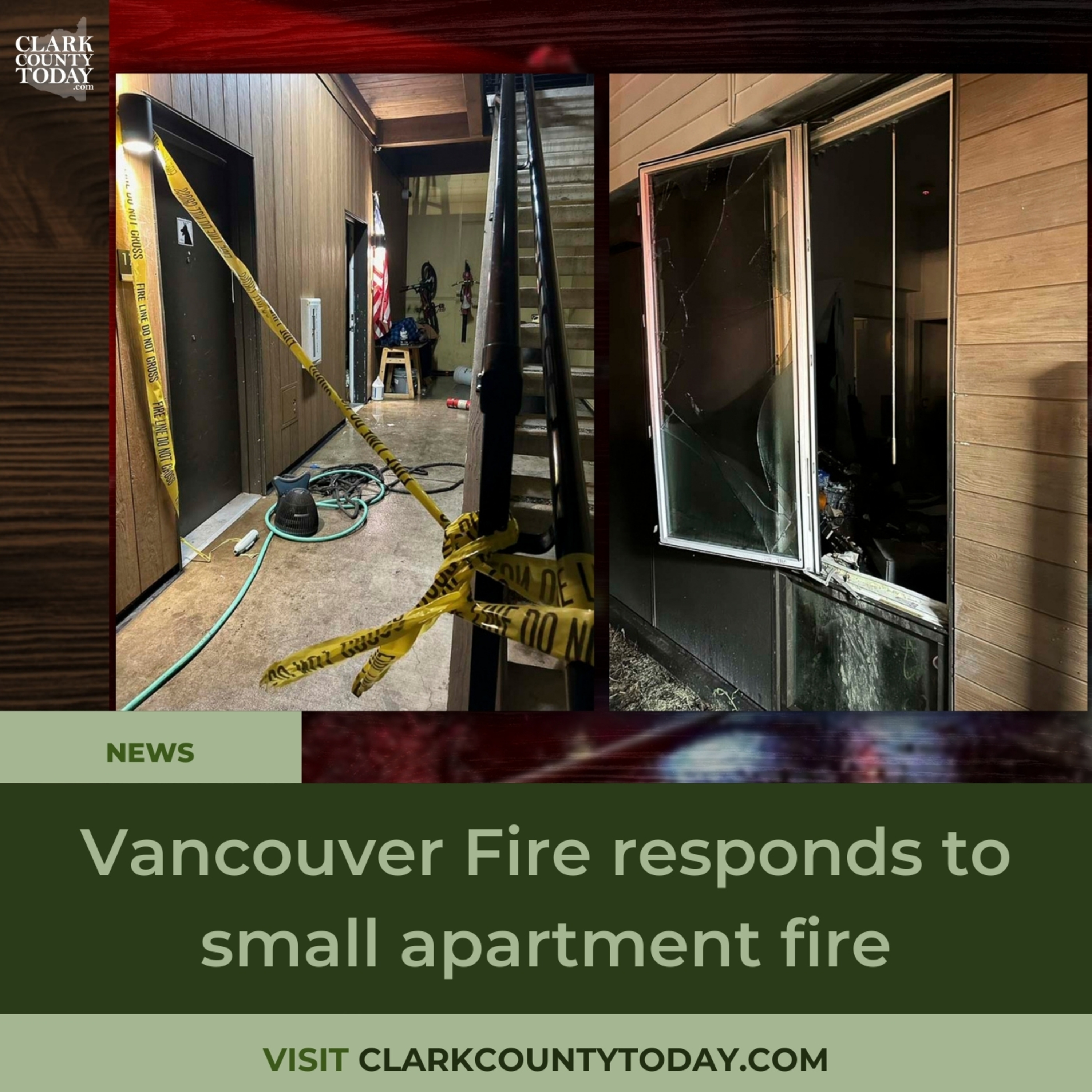 Vancouver Fire responds to small apartment fire