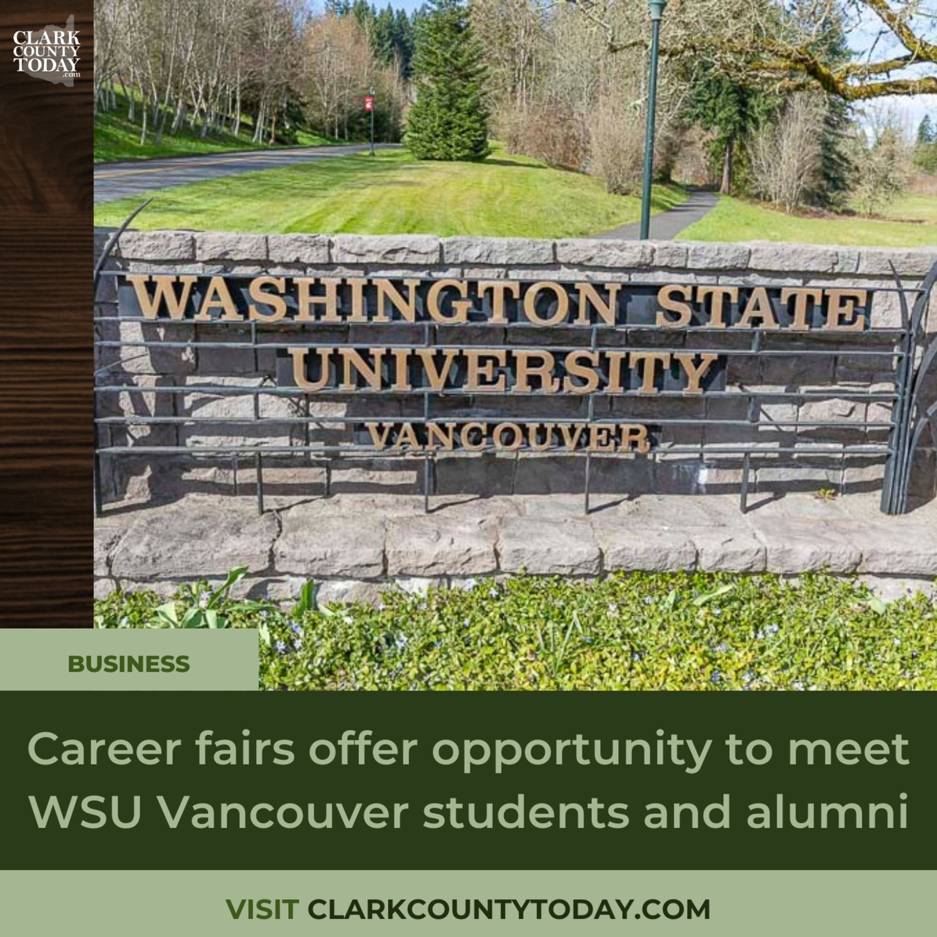 Career fairs offer opportunity to meet WSU Vancouver students and alumni