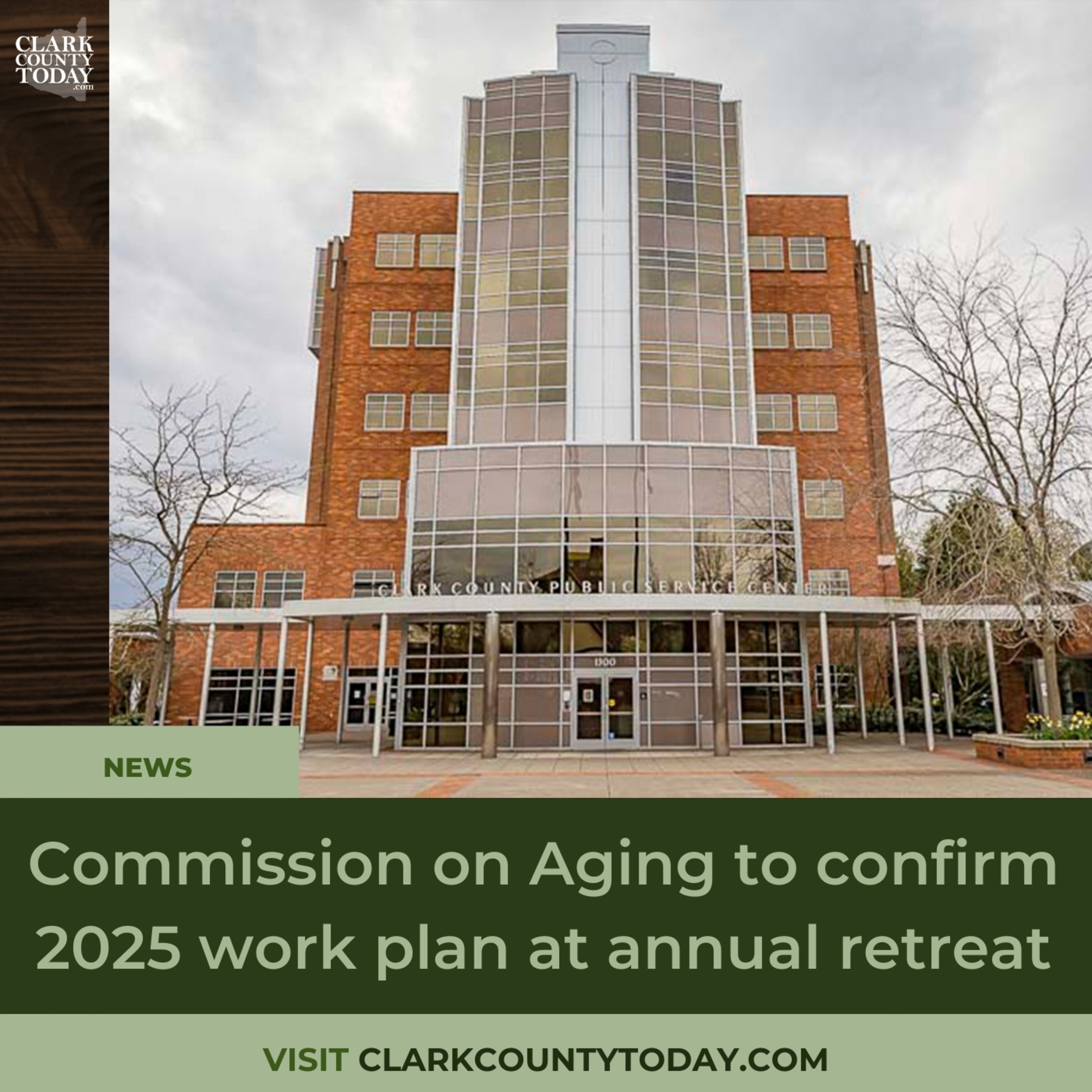 Commission on Aging to confirm 2025 work plan at annual retreat