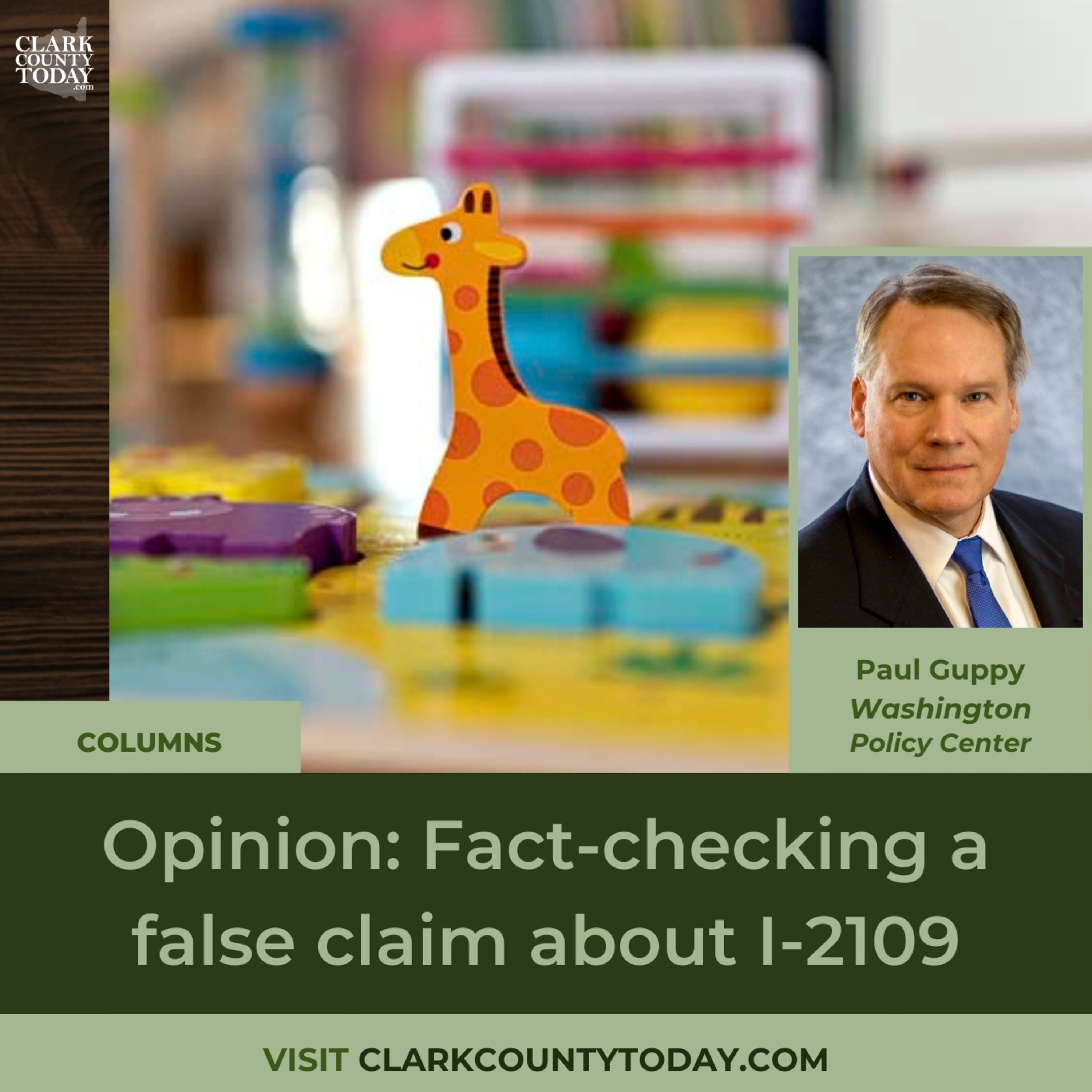 Opinion: Fact-checking a false claim about I-2109