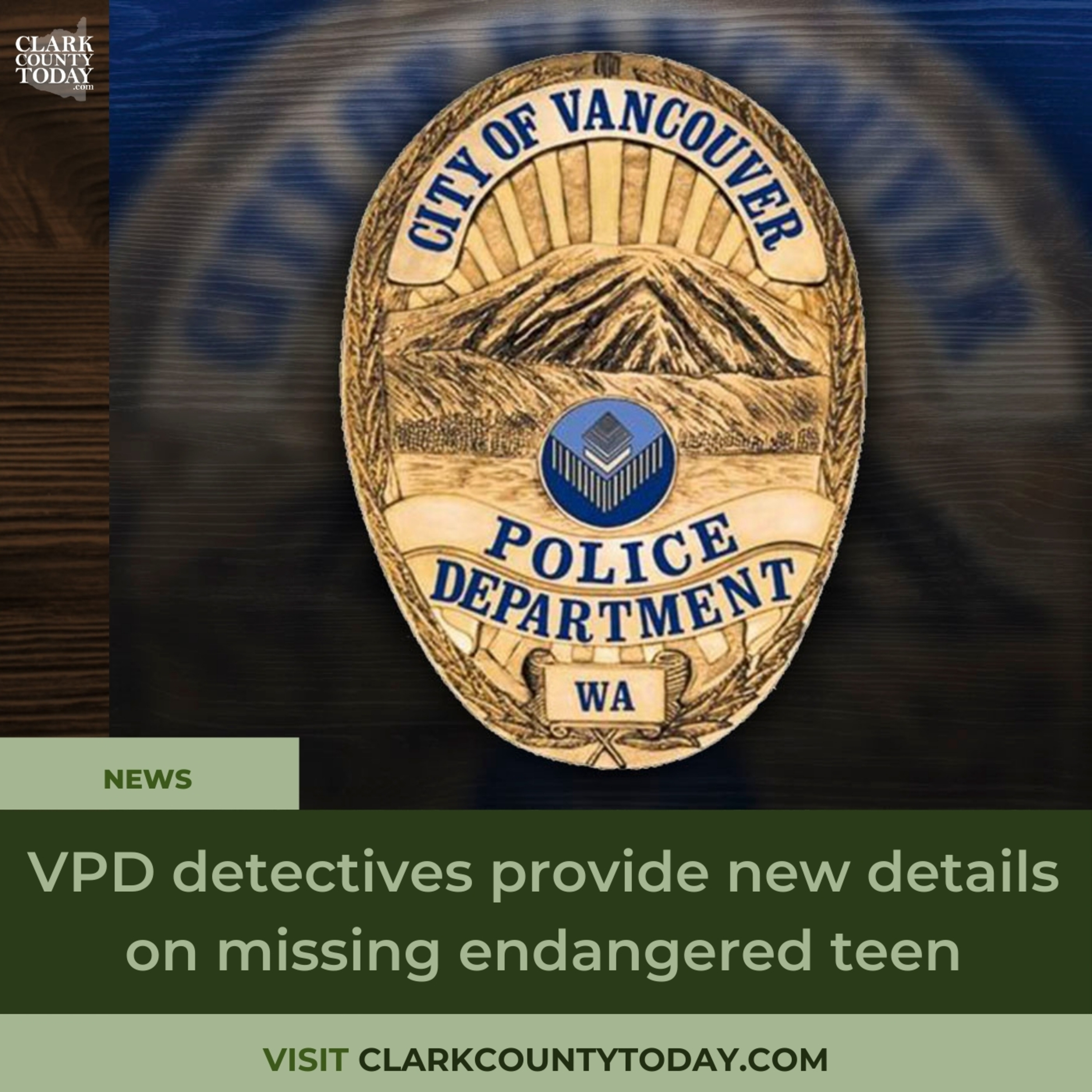 VPD detectives provide new details on missing endangered teen