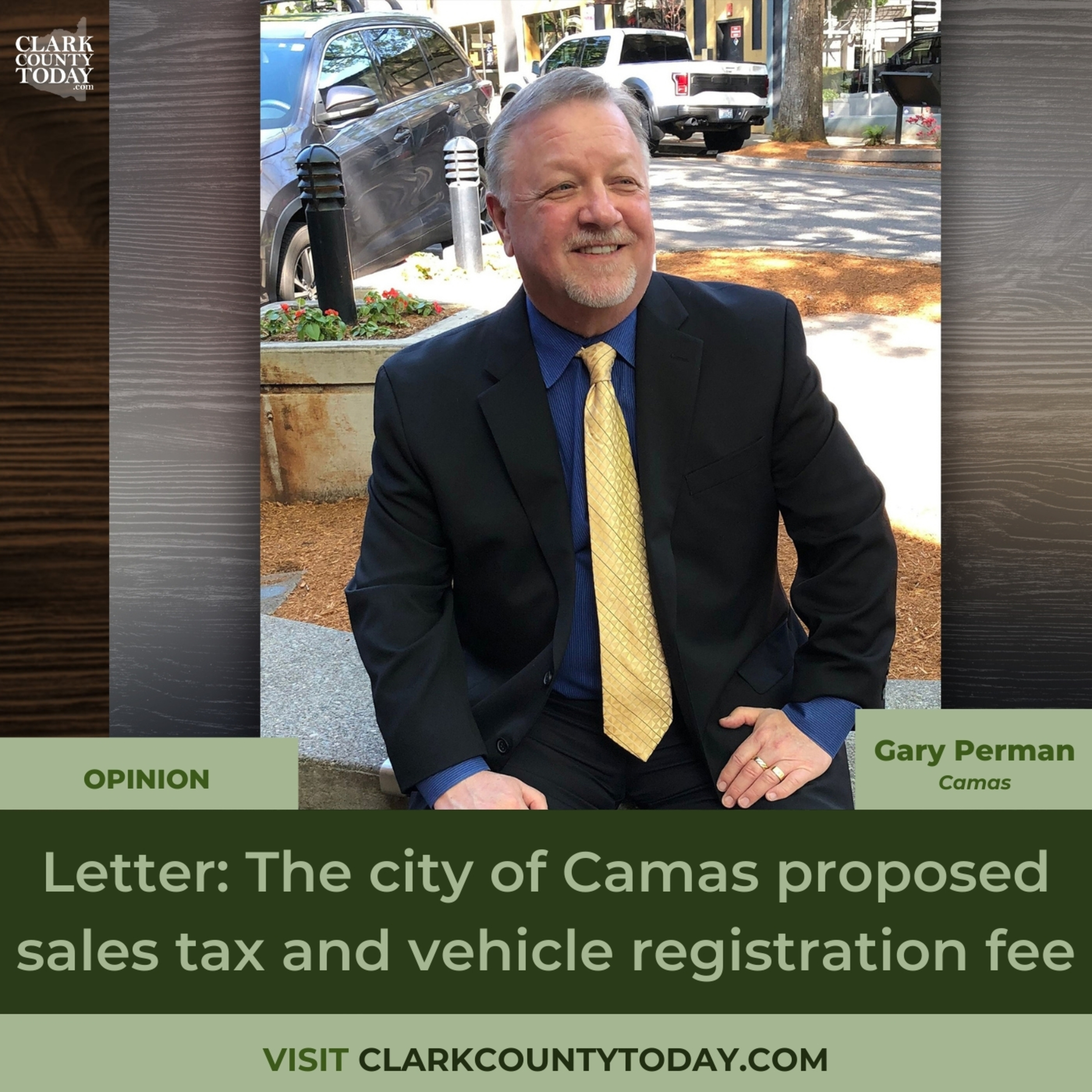 Letter: The city of Camas proposed sales tax and vehicle registration fee