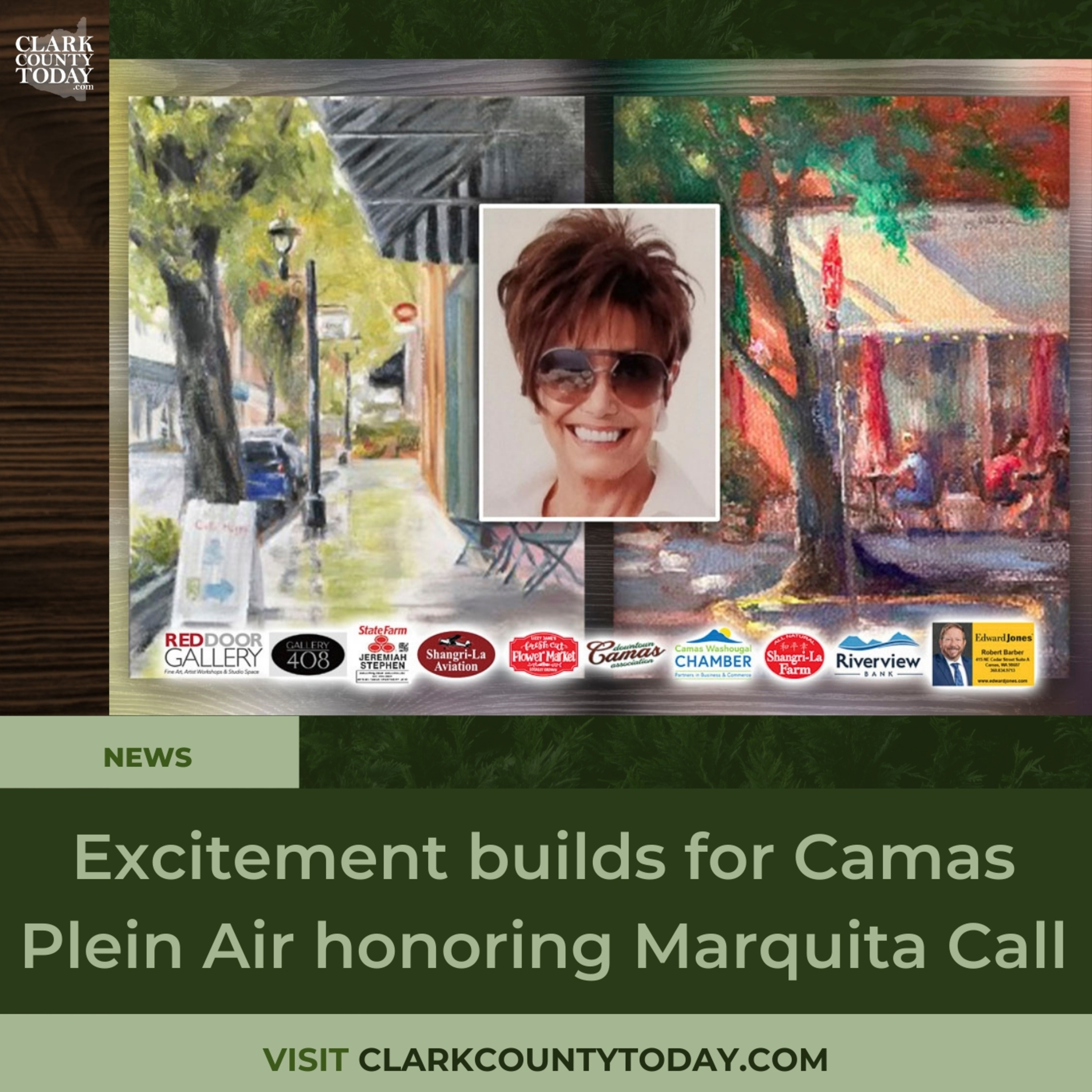 Excitement builds for Camas Plein Air honoring Marquita Call