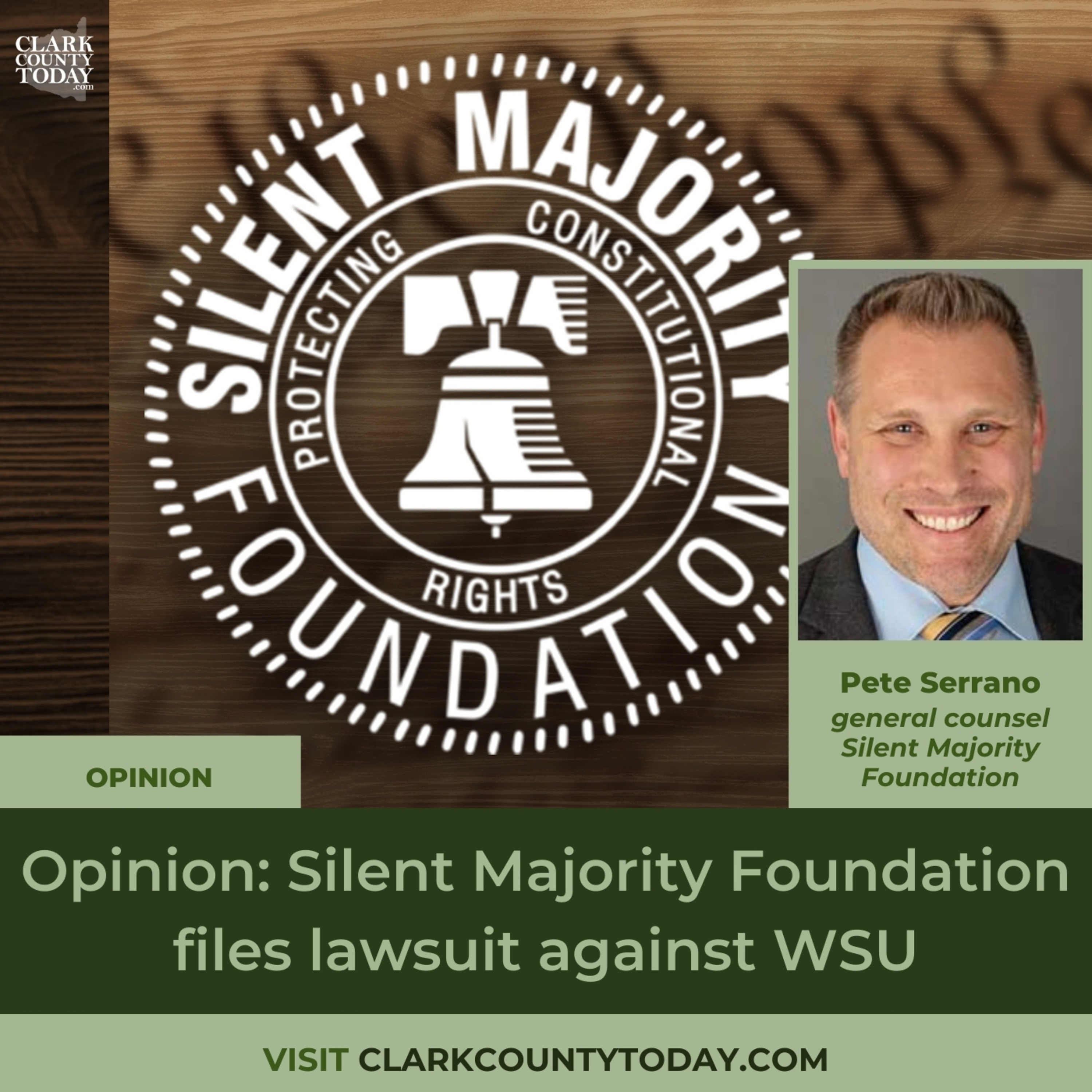 Opinion: Silent Majority Foundation files lawsuit against WSU