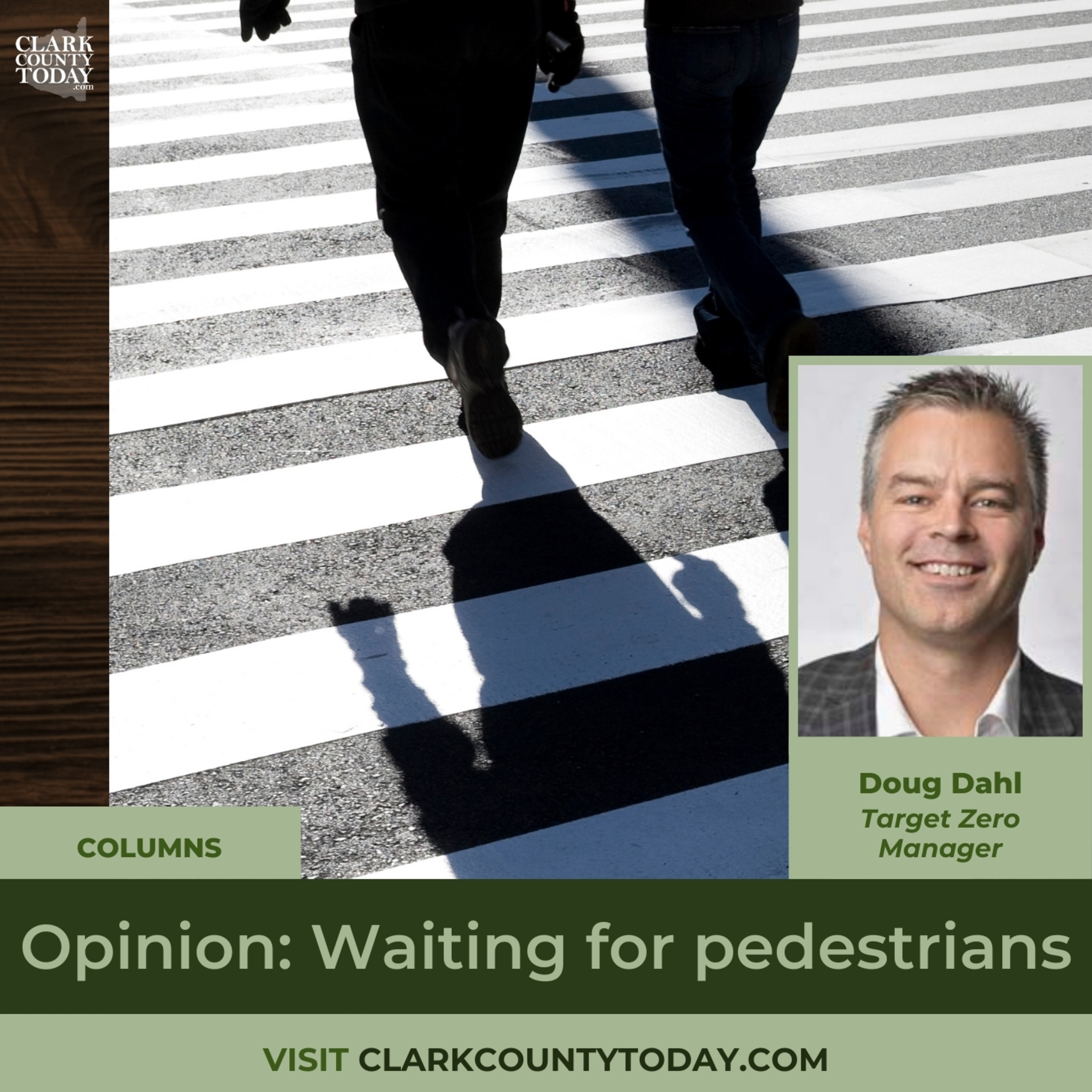 Opinion: Waiting for pedestrians