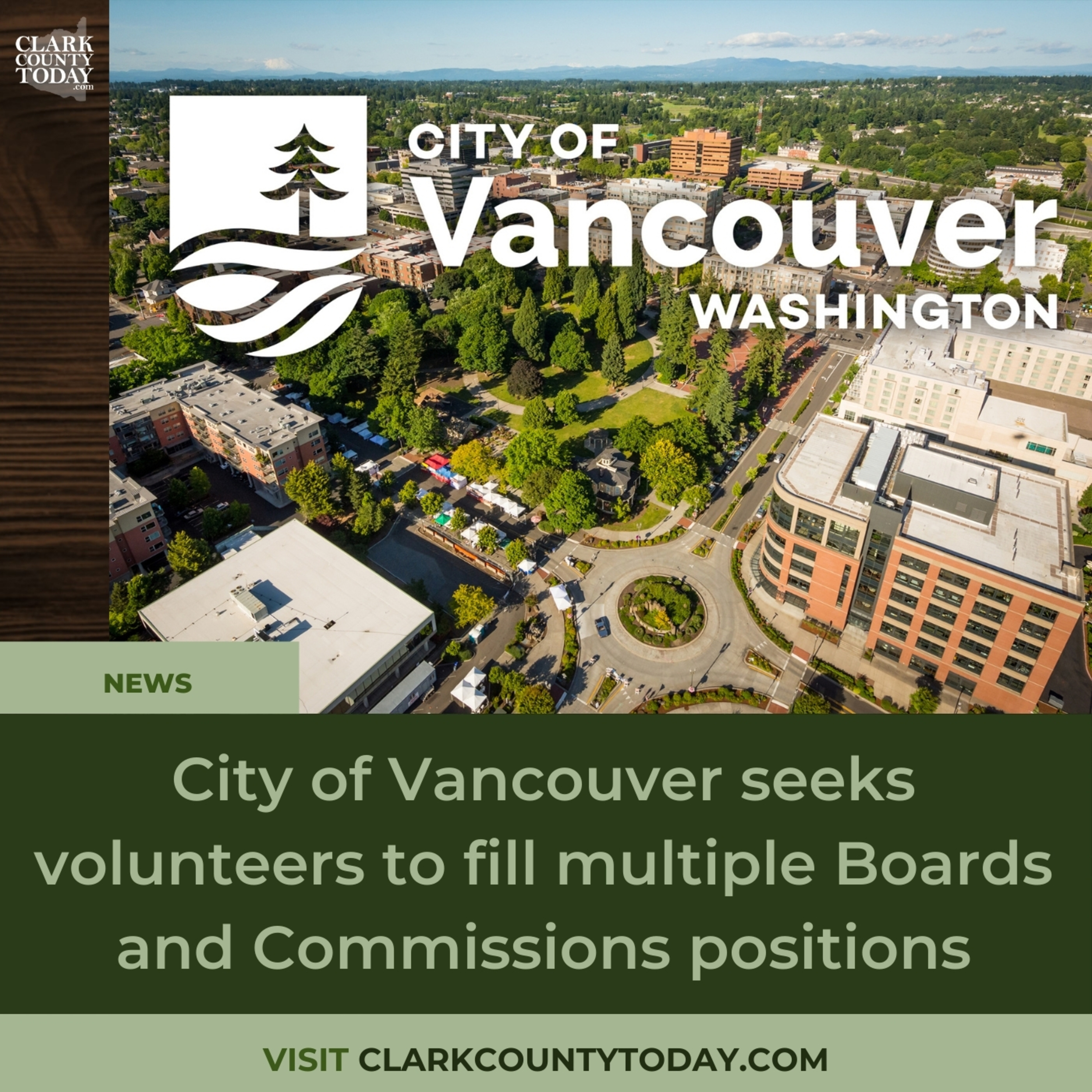 City of Vancouver seeks volunteers to fill multiple Boards and Commissions positions