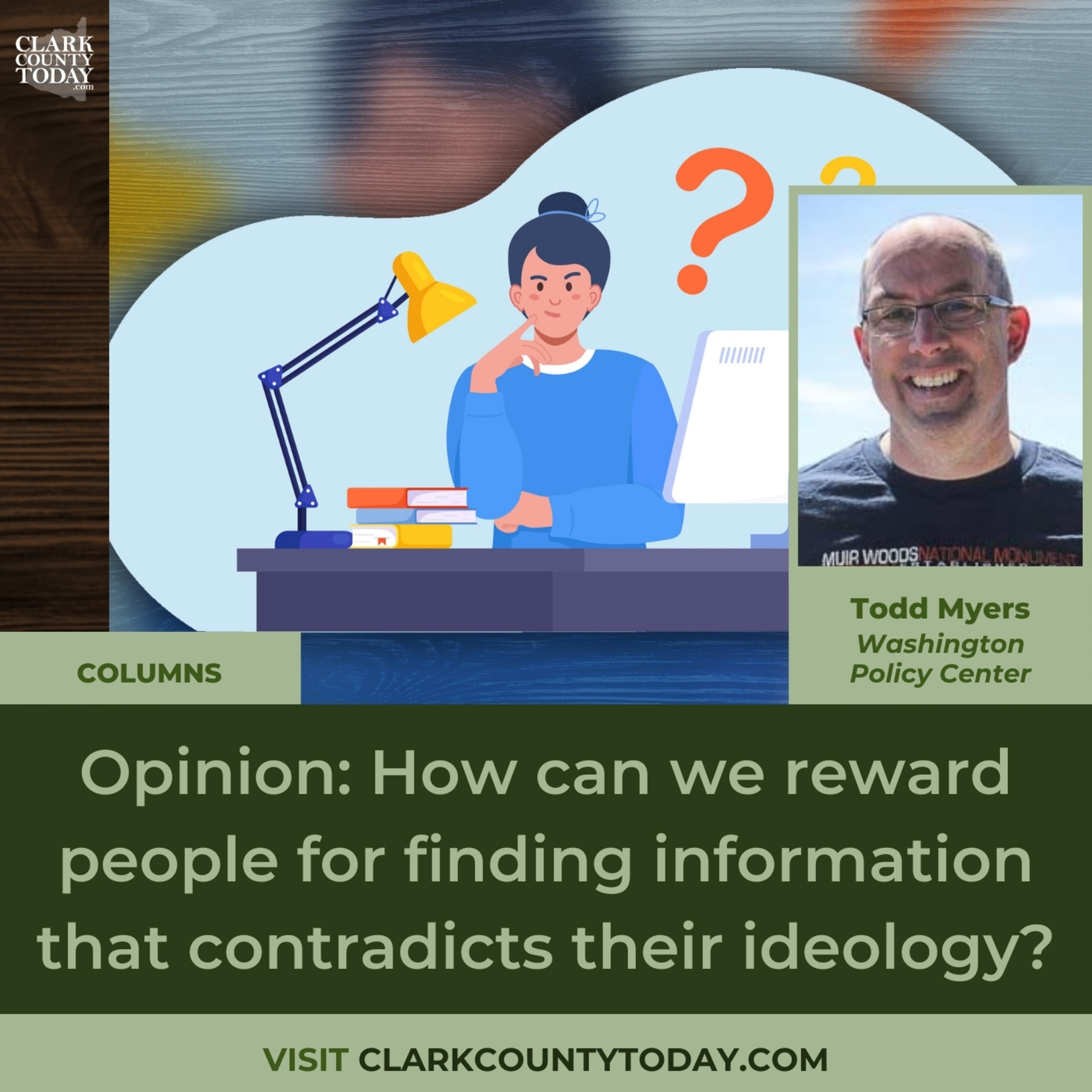 Opinion: How can we reward people for finding information that contradicts their ideology?