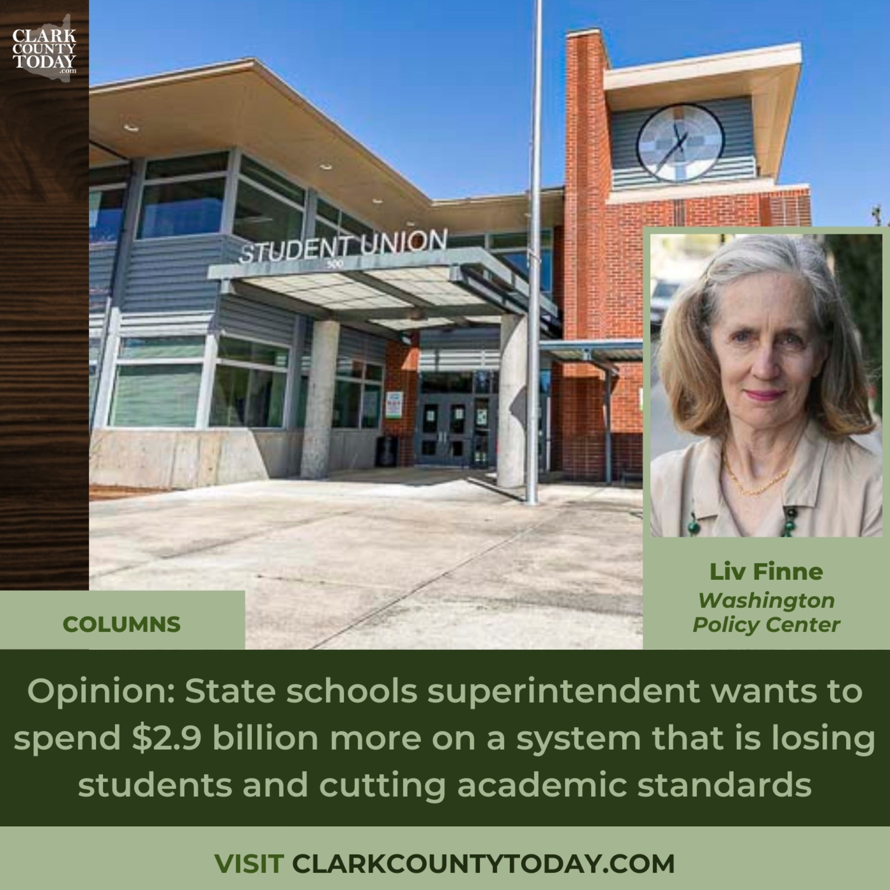 Opinion: State schools superintendent wants to spend $2.9 billion more on a system that is losing students and cutting academic standards