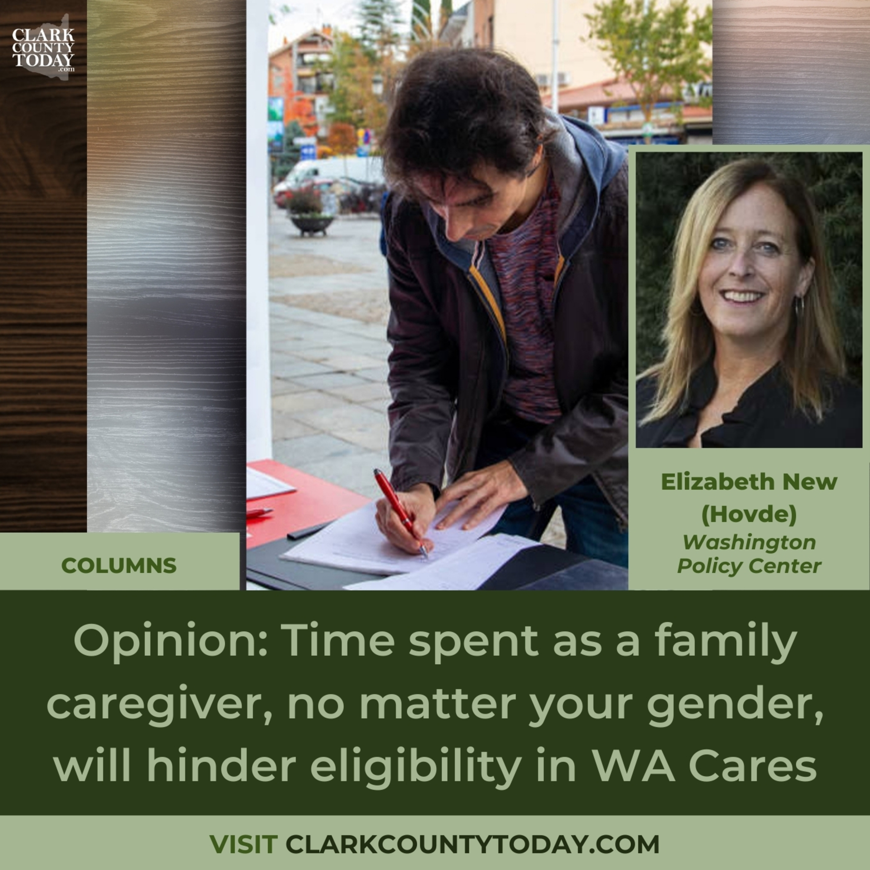 Opinion: Time spent as a family caregiver, no matter your gender, will hinder eligibility in WA Cares