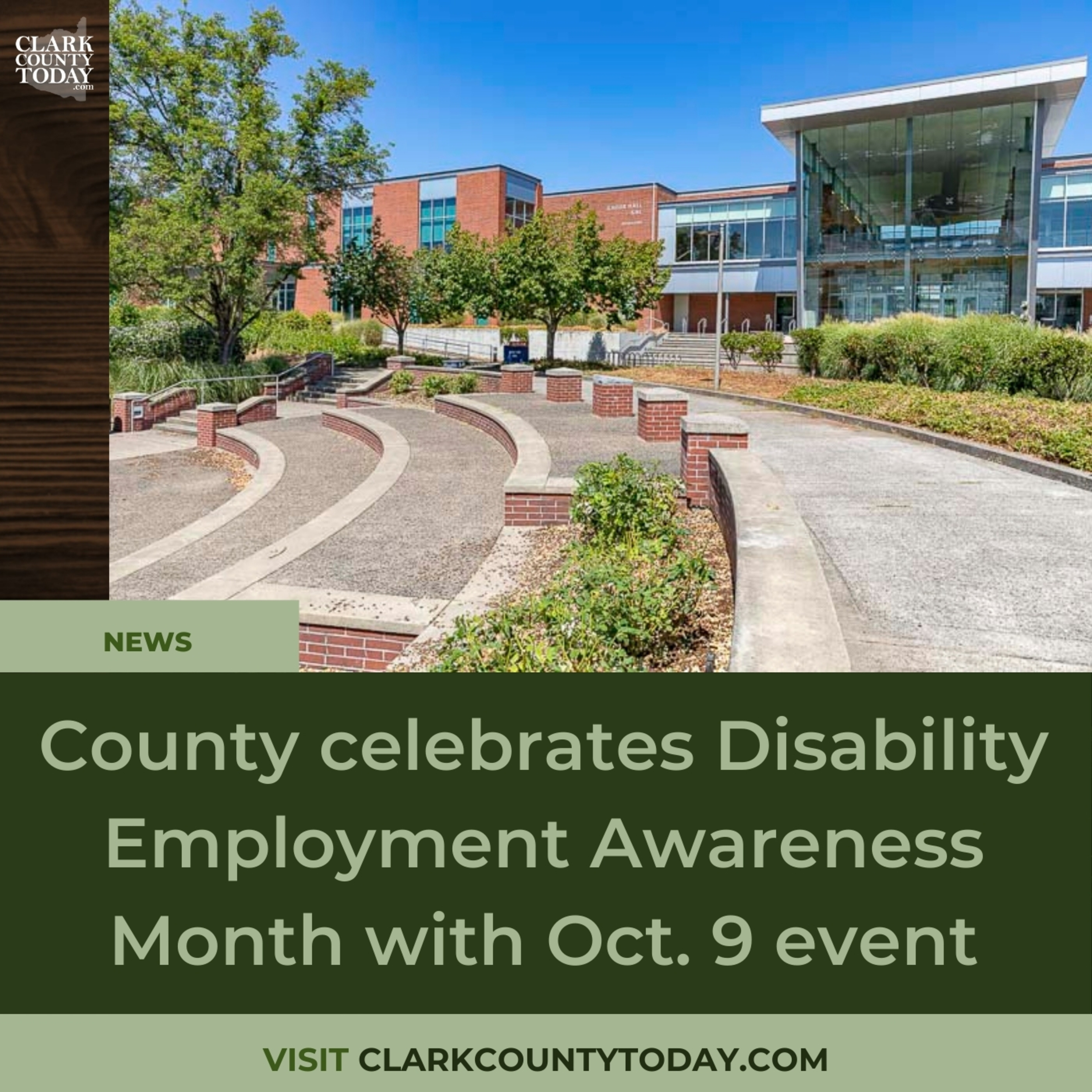 County celebrates Disability Employment Awareness Month with Oct. 9 event